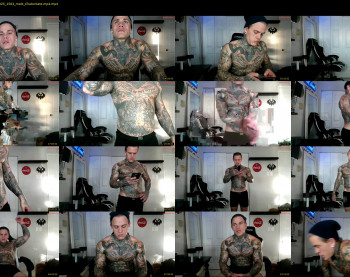 tatteddaddy9000 — 58 minute Chaturbate male cam show recording, 480p, Oct 8, 2025