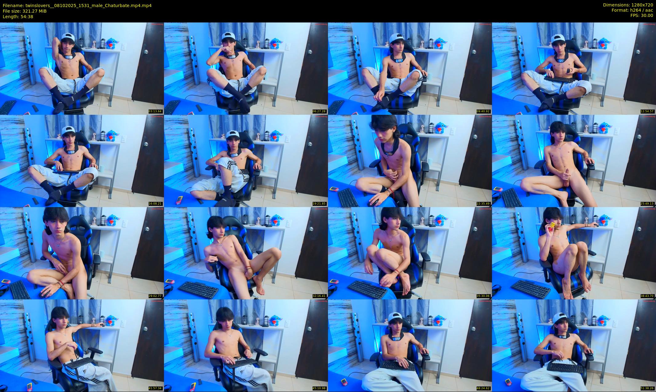 twinslovers_ — 55 minute Chaturbate couple cam show recording, 720p, Oct 8, 2025