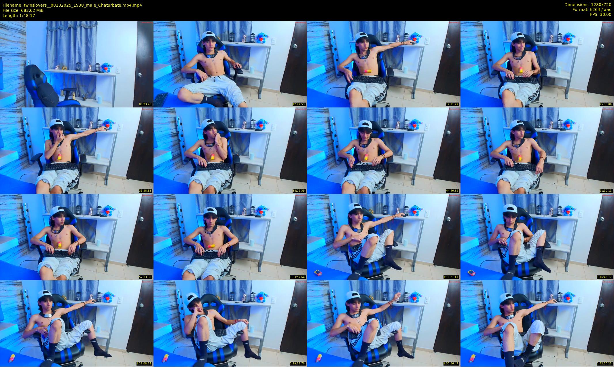 twinslovers_ — 109 minute Chaturbate couple cam show recording, 720p, Oct 8, 2025