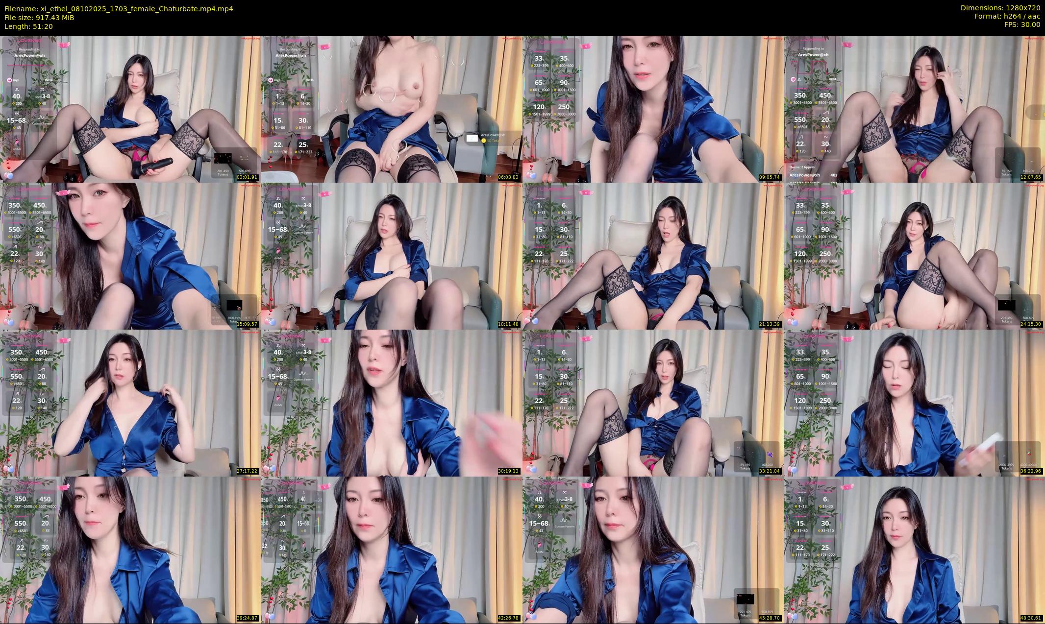 xi_ethel — 52 minute Chaturbate female cam show recording, 720p, Oct 8, 2025
