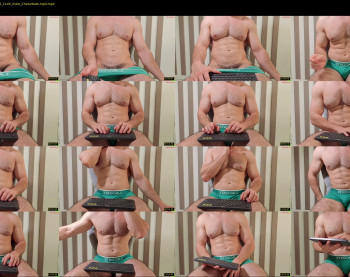 adam_muscle_ — 17 minute Chaturbate male cam show recording, 720p, Oct 9, 2025