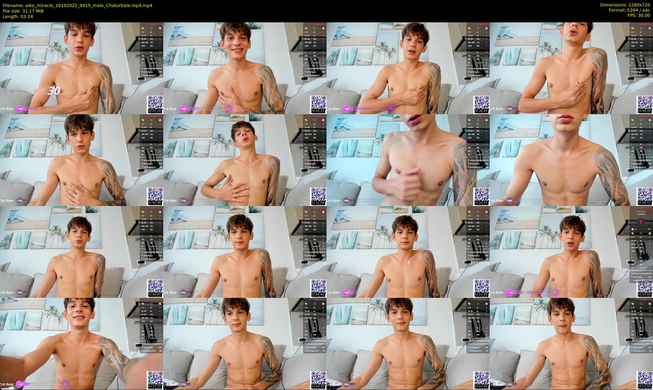 aiko_miracle — 4 minute Chaturbate male cam show recording, 720p, Oct 10, 2025