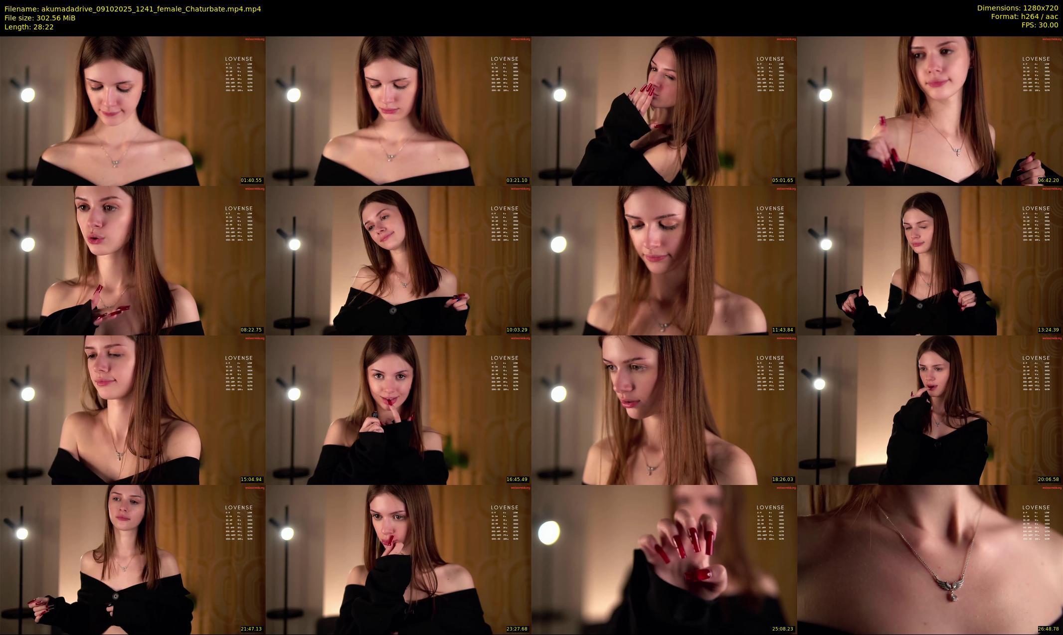 akumadadrive — 29 minute Chaturbate female cam show recording, 720p, Oct 9, 2025