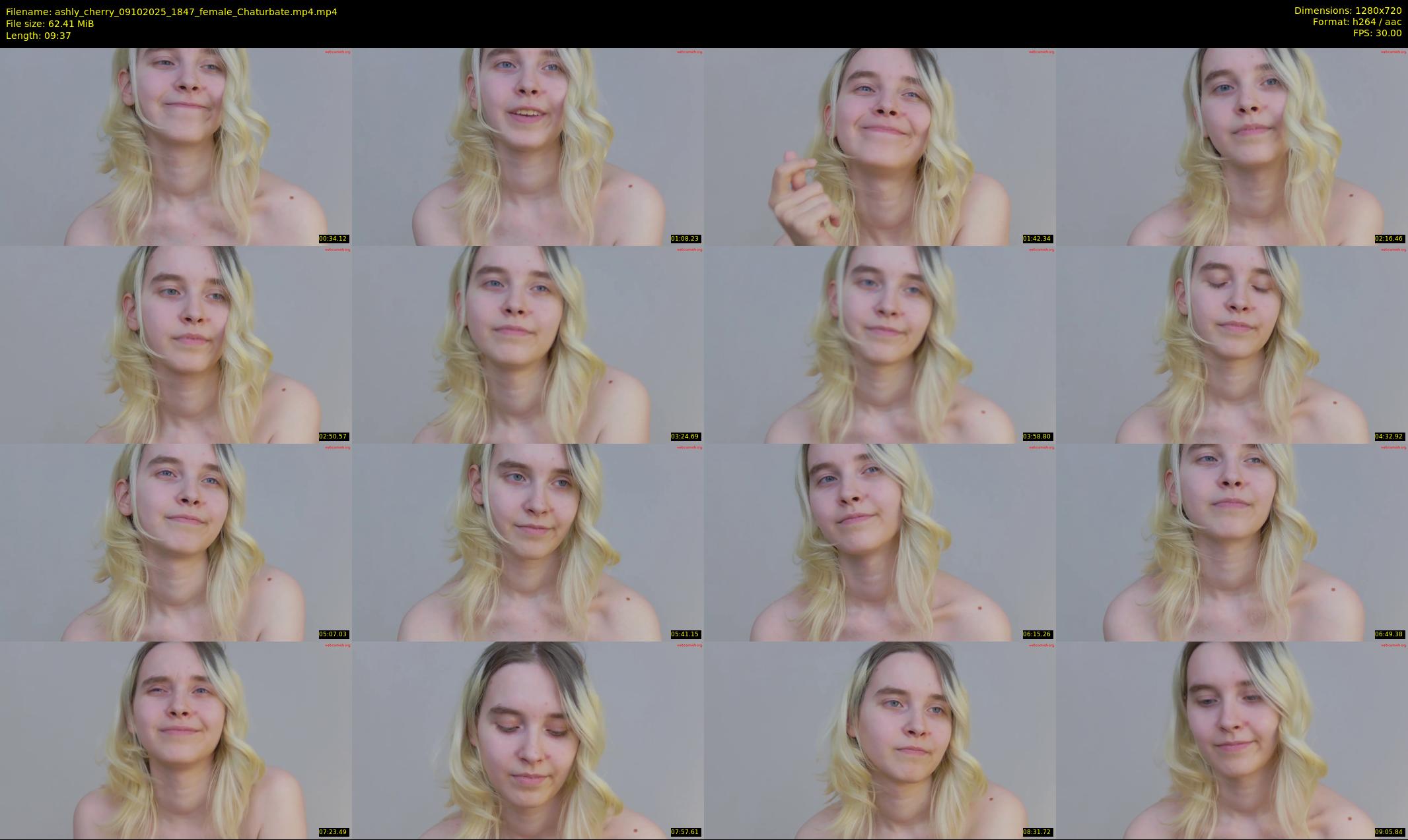 ashly_cherry — 10 minute Chaturbate female cam show recording, 720p, Oct 9, 2025
