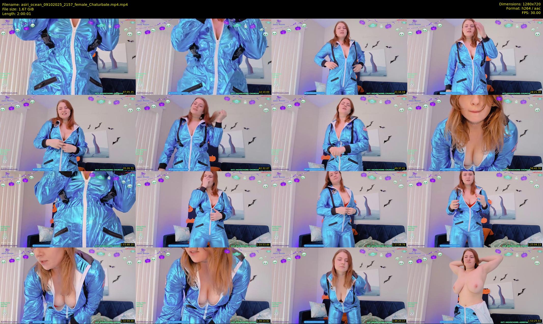 asiri_ocean — 121 minute Chaturbate female cam show recording, 720p, Oct 9, 2025