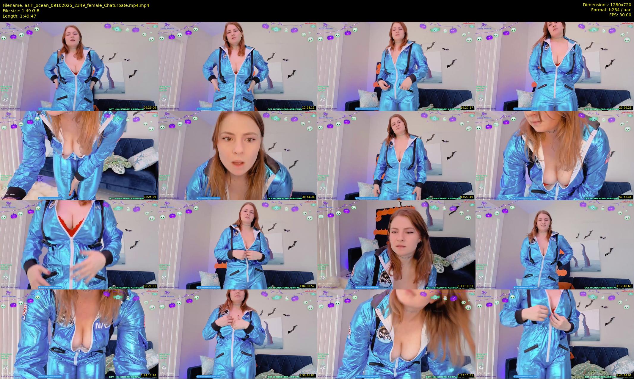 asiri_ocean — 110 minute Chaturbate female cam show recording, 720p, Oct 9, 2025