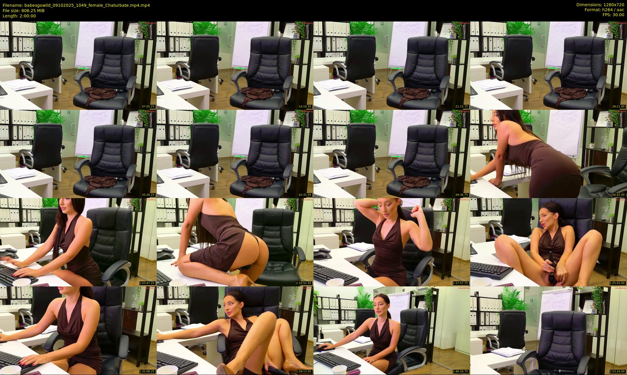 babesgowild — 120 minute Chaturbate couple cam show recording, 720p, Oct 9, 2025