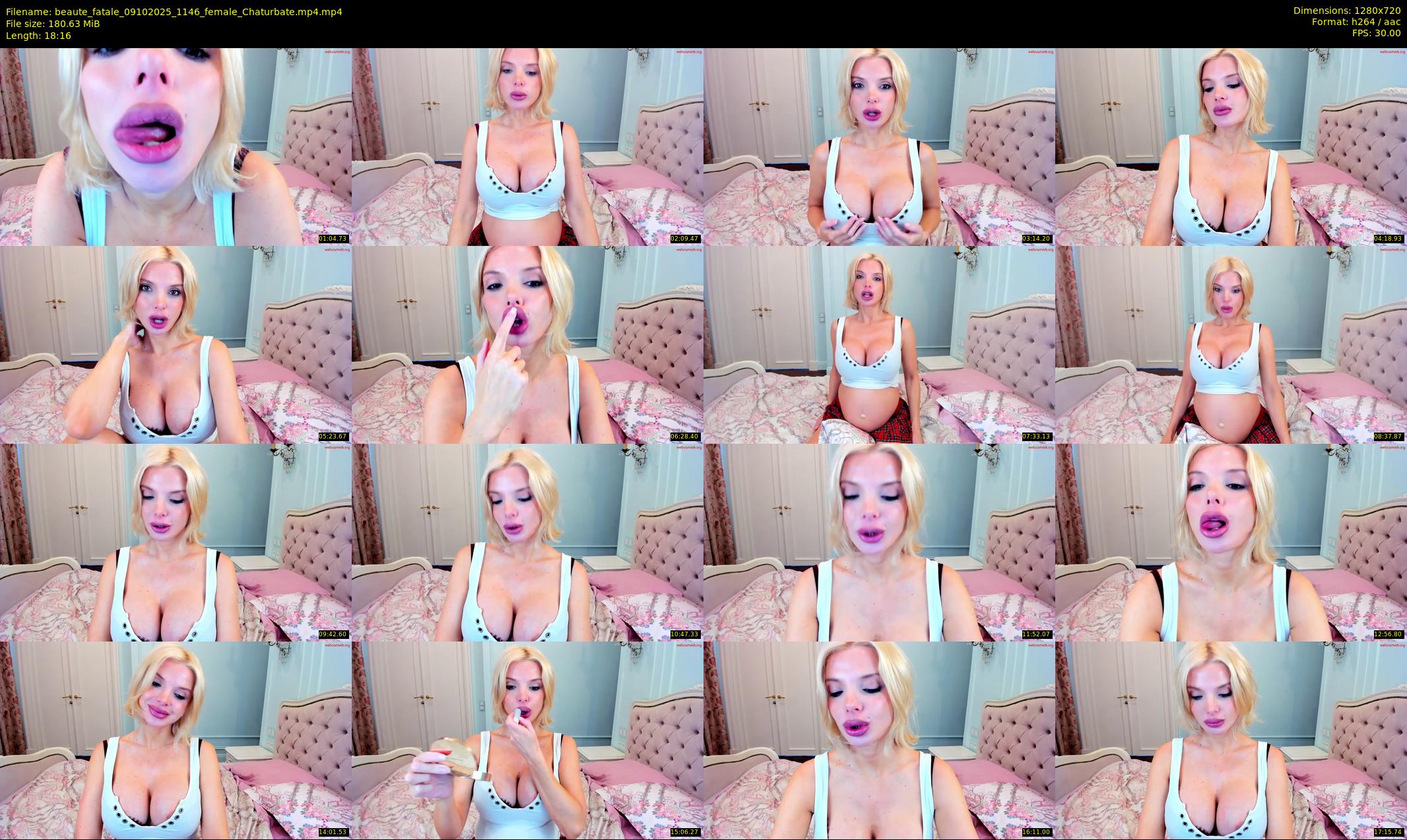 beaute_fatale — 19 minute Chaturbate female cam show recording, 720p, Oct 9, 2025