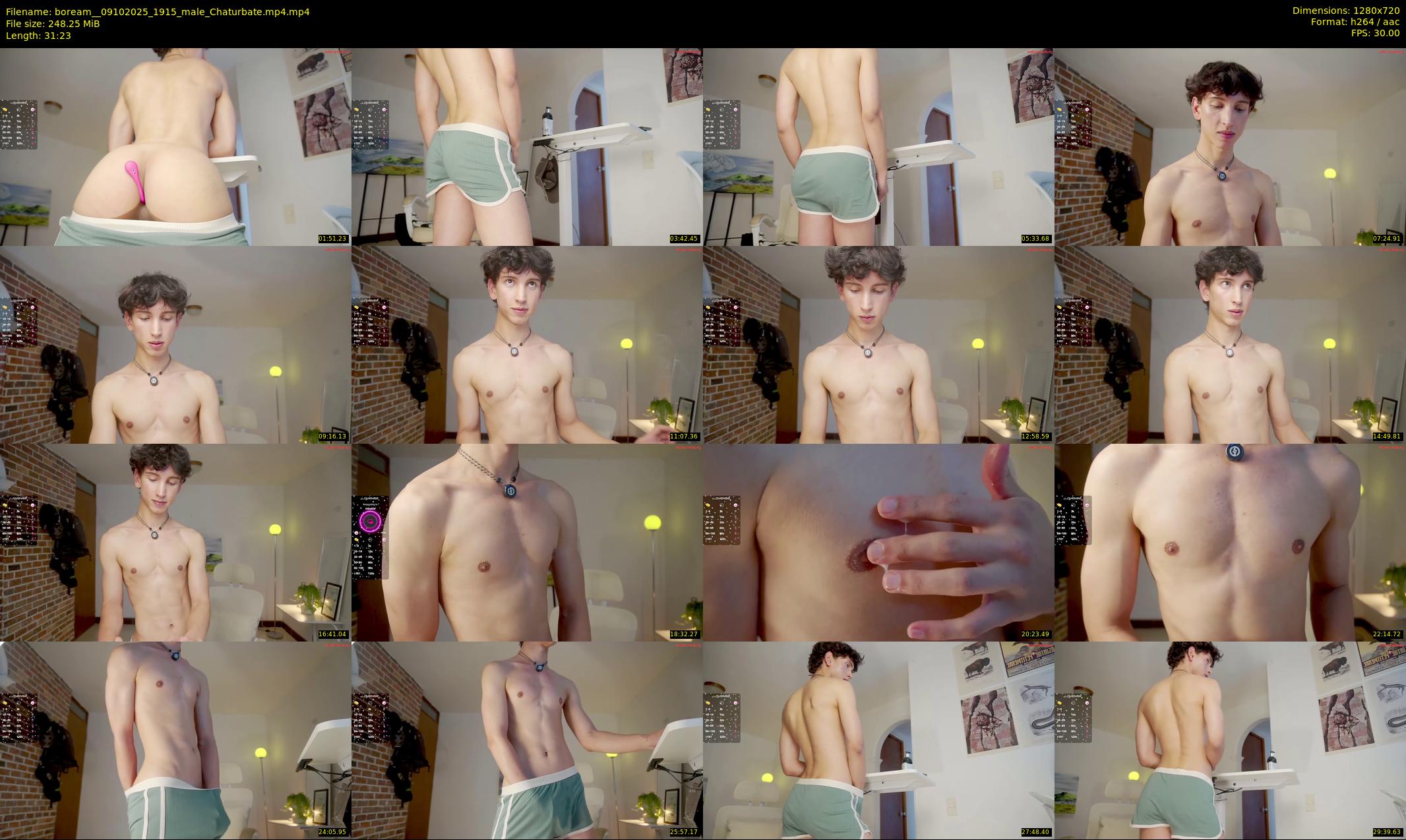 boream_ — 32 minute Chaturbate male cam show recording, 720p, Oct 9, 2025