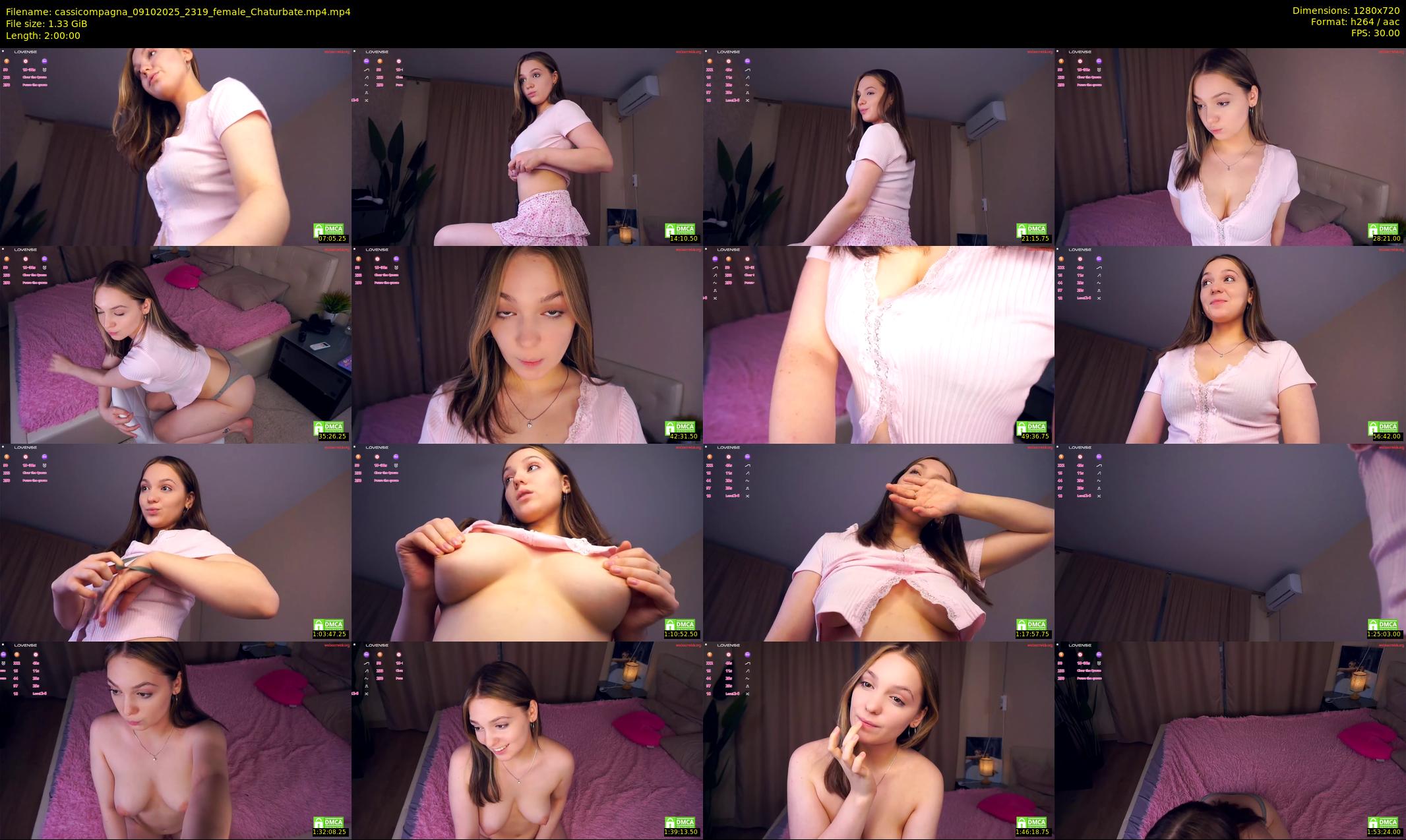 cassicompagna — 120 minute Chaturbate female cam show recording, 720p, Oct 9, 2025