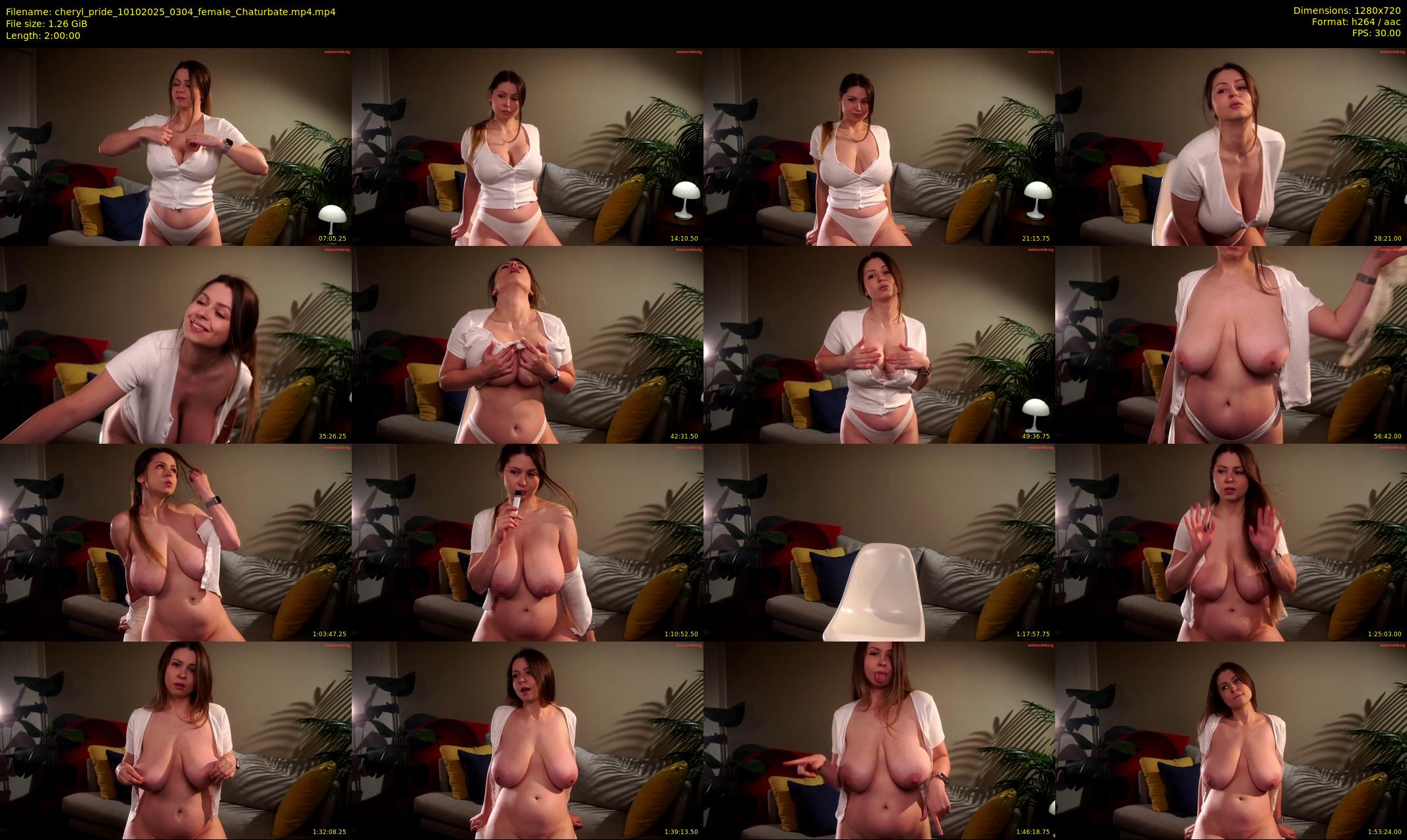 cheryl_pride — 120 minute Chaturbate female cam show recording, 720p, Oct 10, 2025