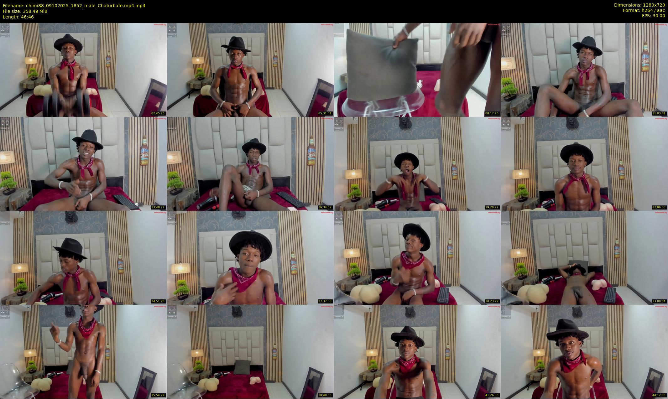 chimi88 — 47 minute Chaturbate male cam show recording, 720p, Oct 9, 2025
