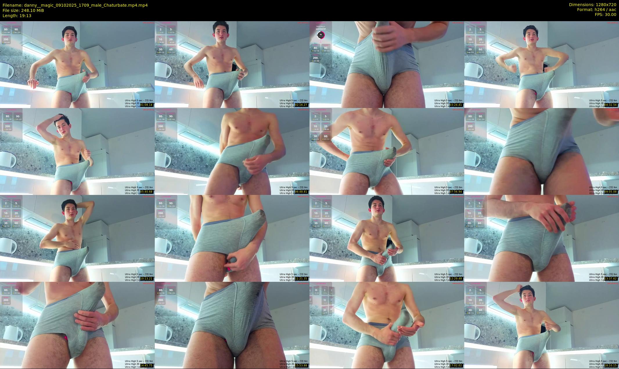 danny__magic — 20 minute Chaturbate male cam show recording, 720p, Oct 9, 2025