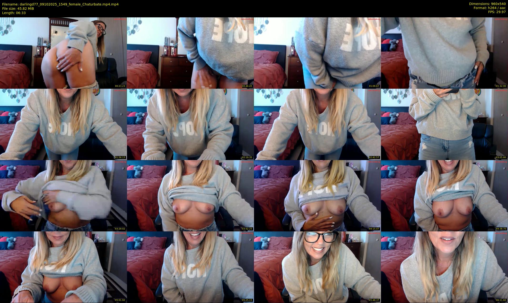 darlingd77 — 7 minute Chaturbate female cam show recording, 480p, Oct 9, 2025