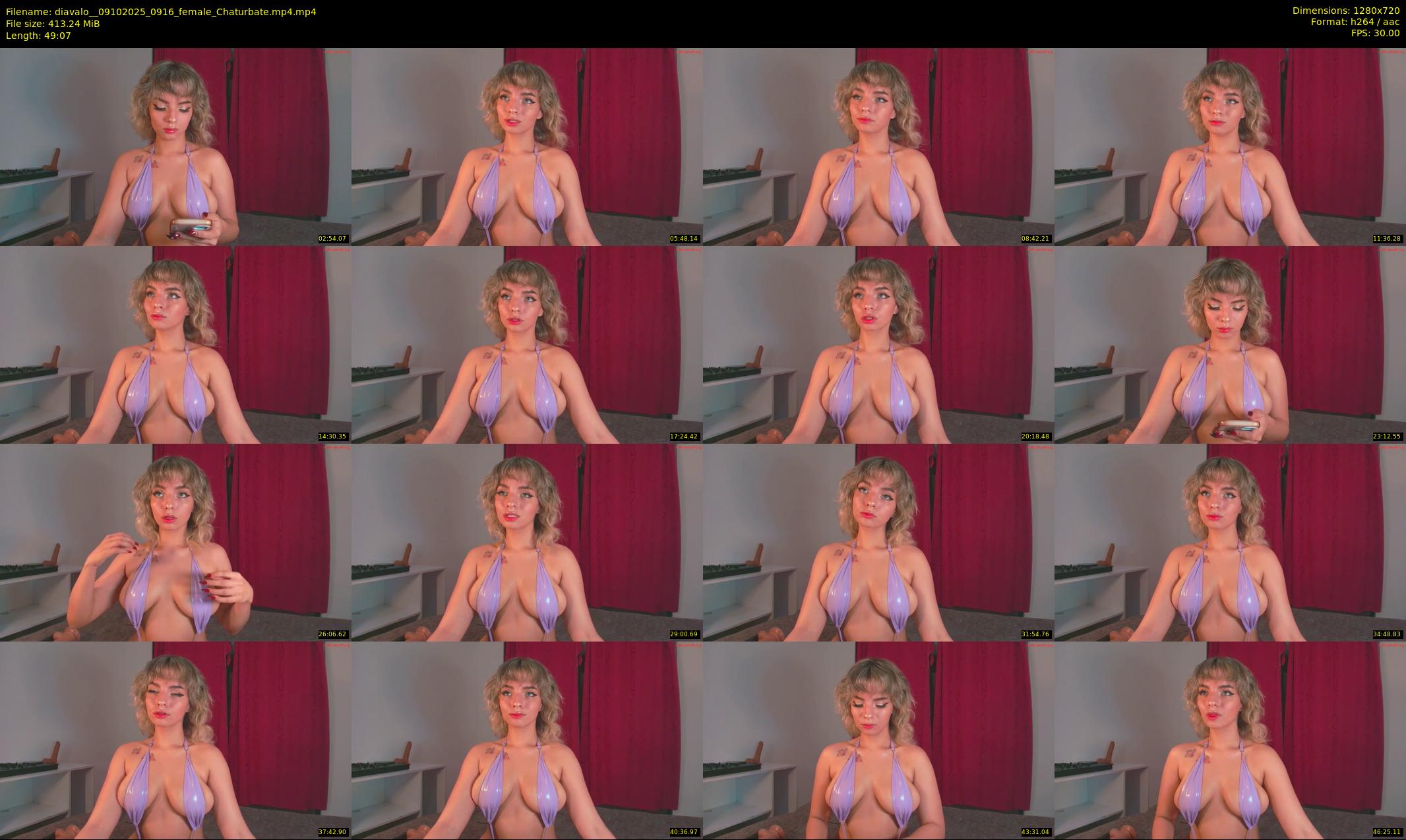 diavalo_ — 50 minute Chaturbate female cam show recording, 720p, Oct 9, 2025