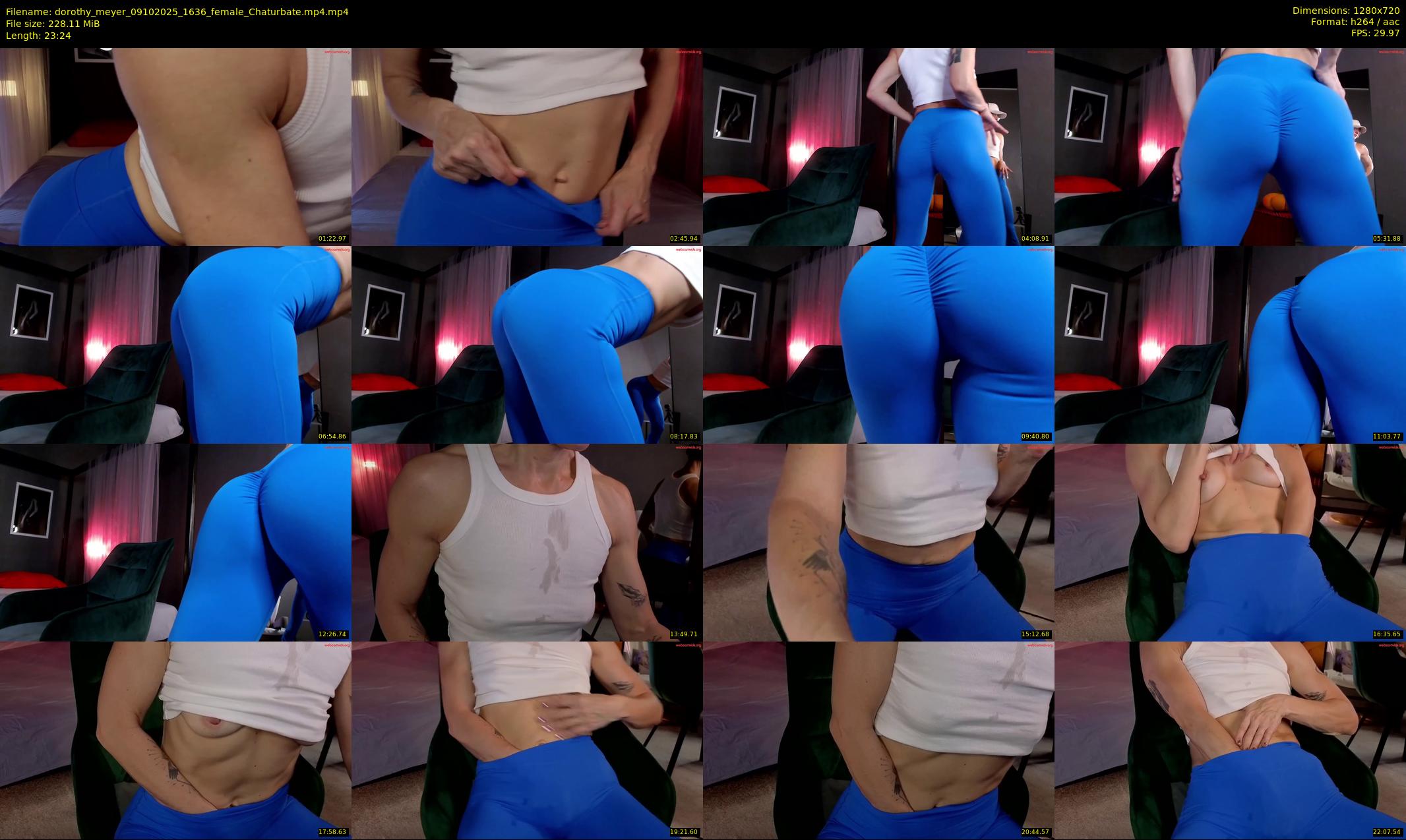 dorothy_meyer — 24 minute Chaturbate female cam show recording, 720p, Oct 9, 2025