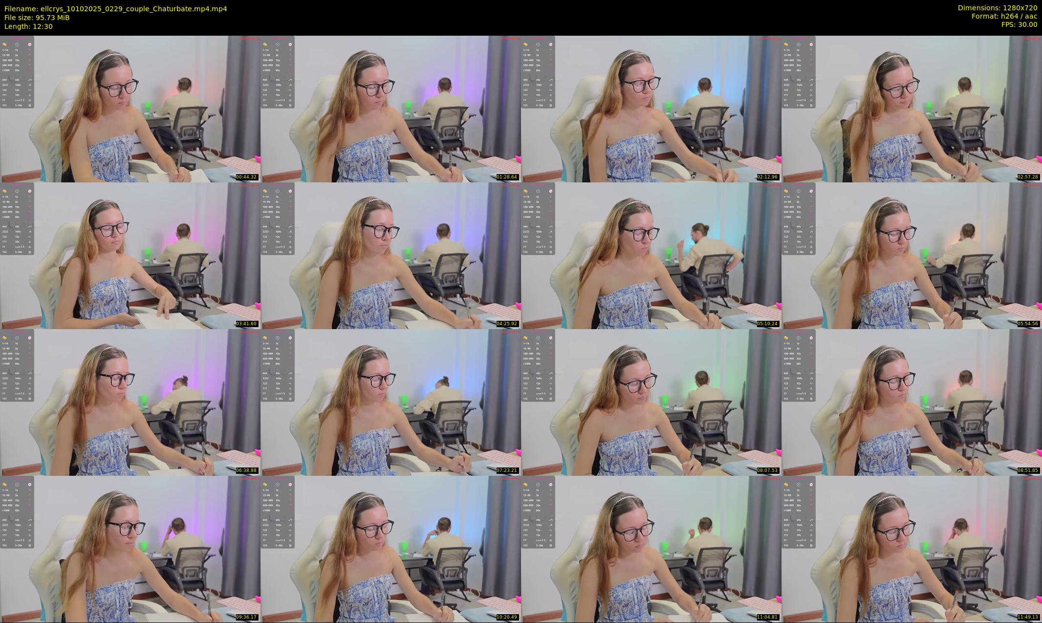 ellcrys — 13 minute Chaturbate couple cam show recording, 720p, Oct 10, 2025