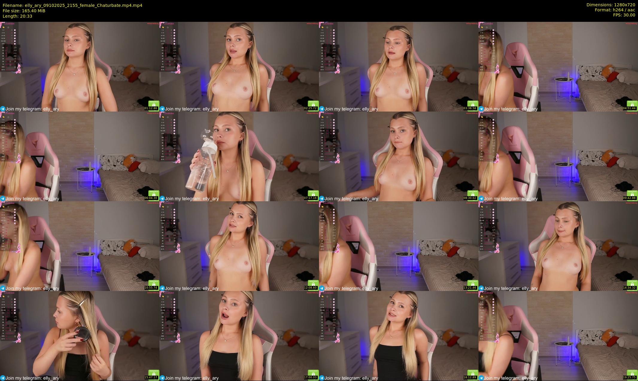 elly_ary — 21 minute Chaturbate female cam show recording, 720p, Oct 9, 2025