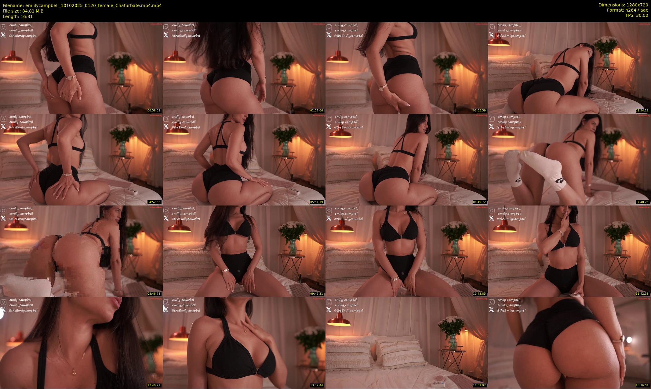 emiilycampbell — 17 minute Chaturbate female cam show recording, 720p, Oct 10, 2025