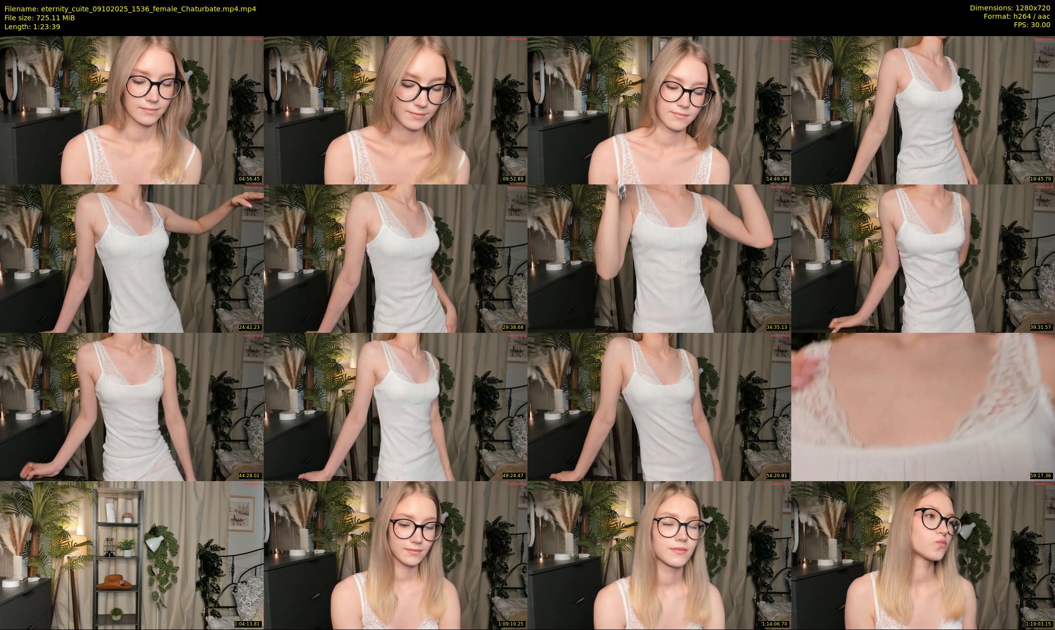 eternity_cuite — 84 minute Chaturbate female cam show recording, 720p, Oct 9, 2025