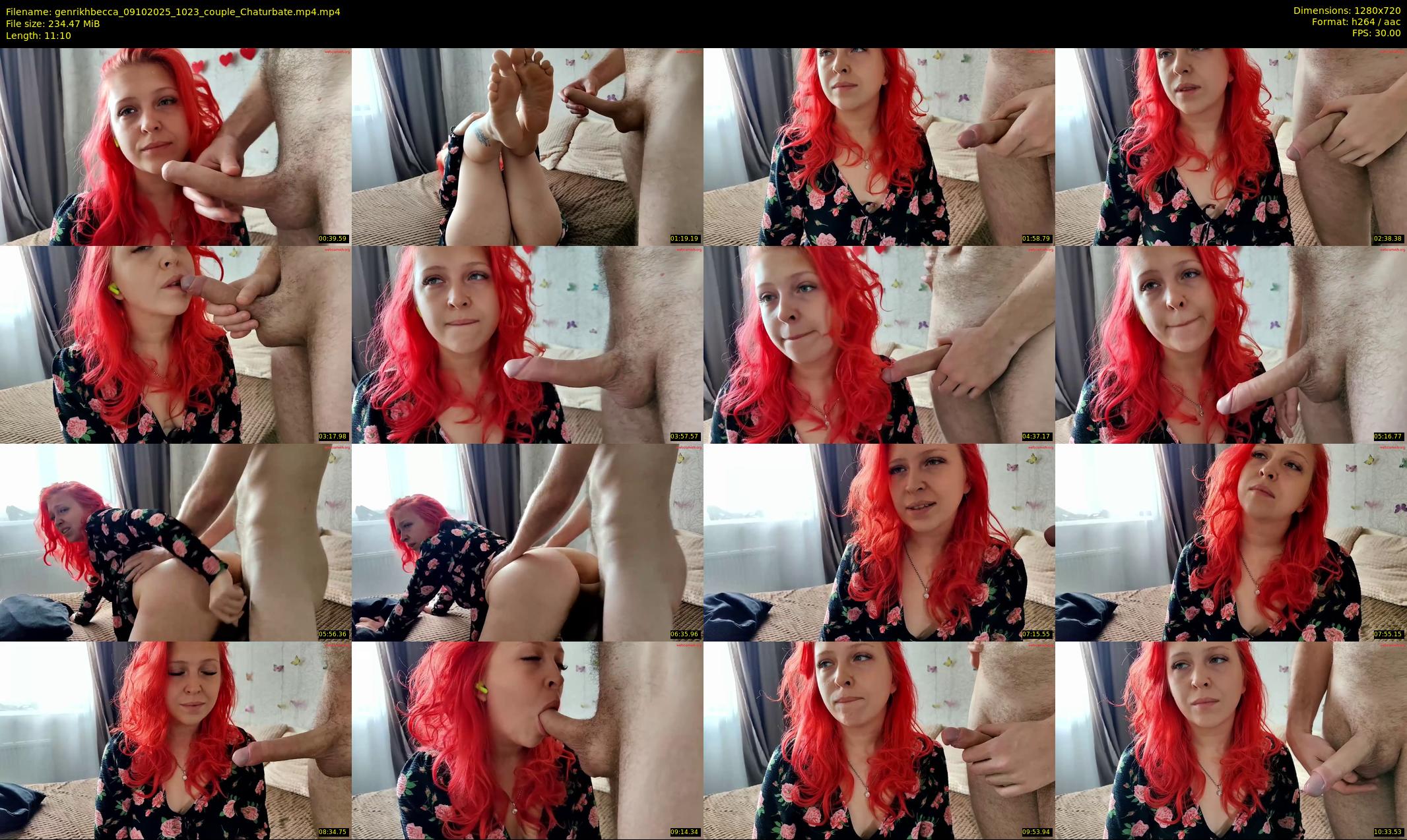genrikhbecca — 12 minute Chaturbate couple cam show recording, 720p, Oct 9, 2025