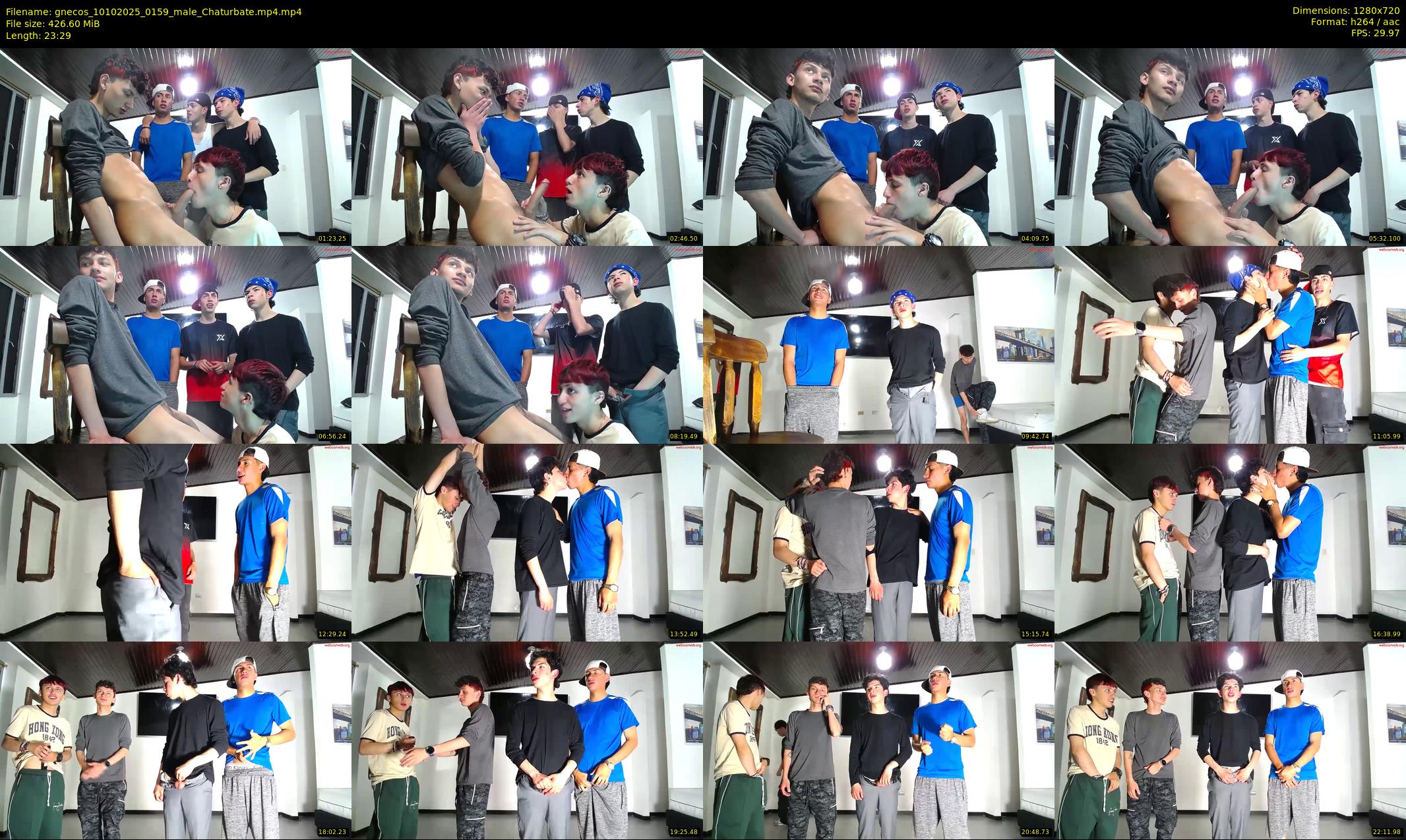 gnecos — 24 minute Chaturbate male cam show recording, 720p, Oct 10, 2025