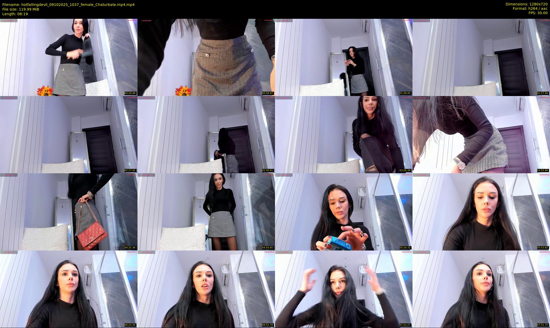 hotfallingdevil — 9 minute Chaturbate female cam show recording, 720p, Oct 9, 2025