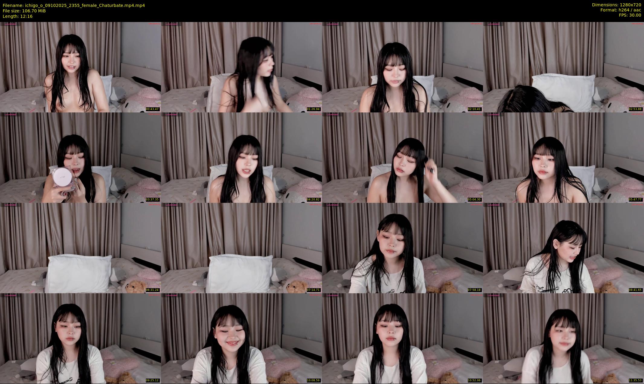 ichigo_o — 13 minute Chaturbate female cam show recording, 720p, Oct 9, 2025