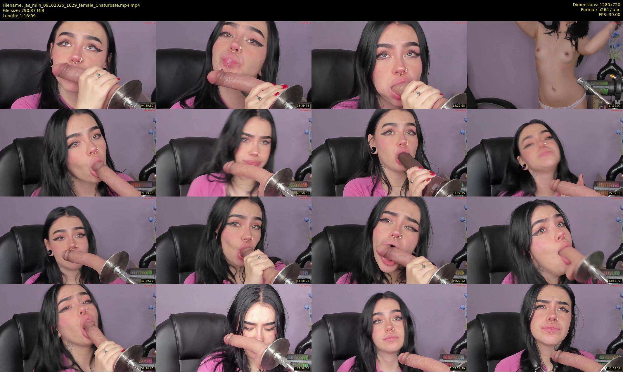 jas_miin — 77 minute Chaturbate female cam show recording, 720p, Oct 9, 2025