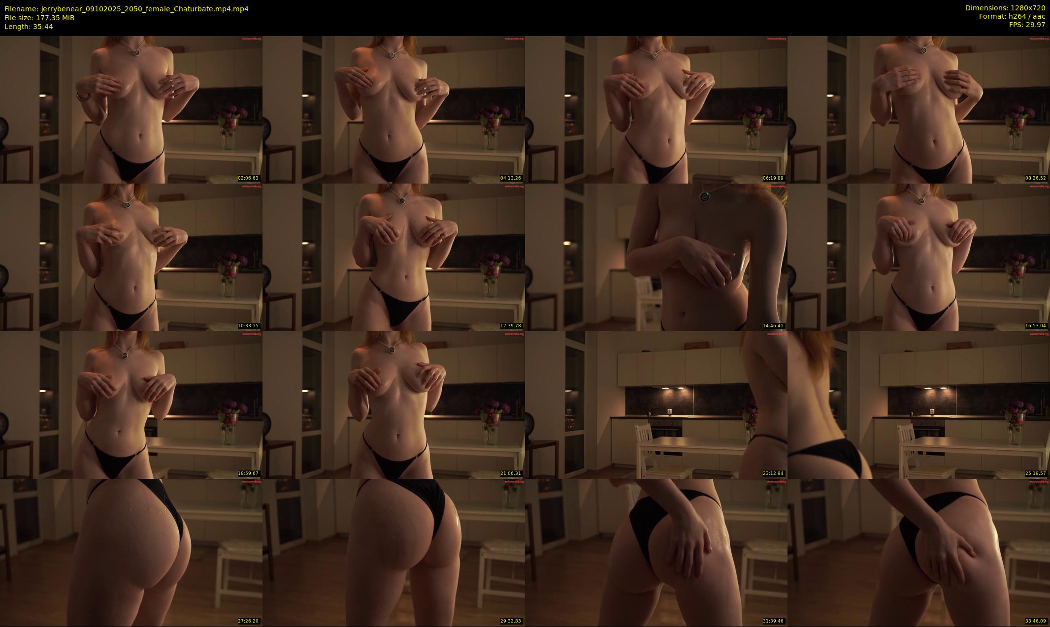 jerrybenear — 36 minute Chaturbate female cam show recording, 720p, Oct 9, 2025