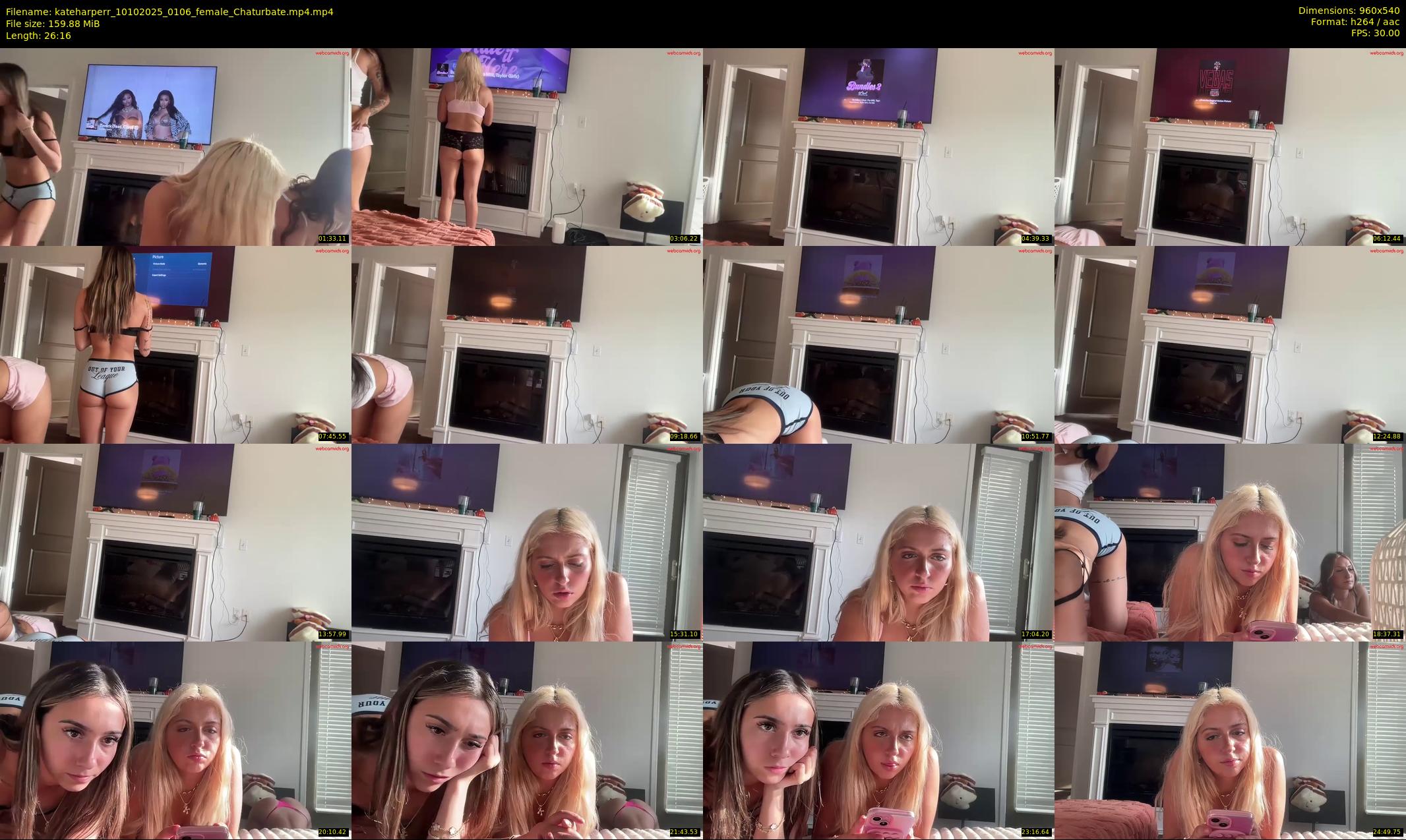 kateharperr — 27 minute Chaturbate female cam show recording, 480p, Oct 10, 2025