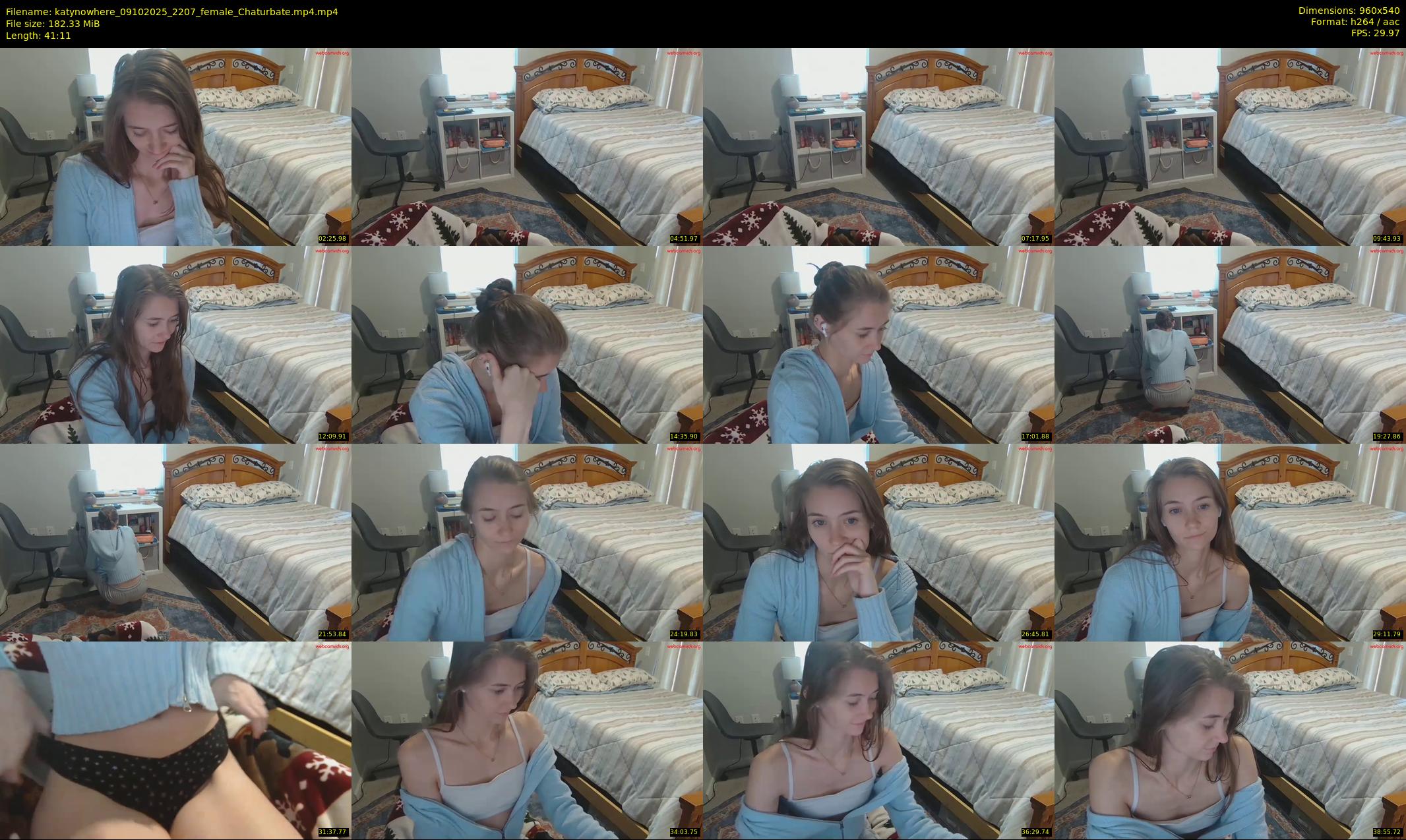 katynowhere — 42 minute Chaturbate female cam show recording, 480p, Oct 9, 2025