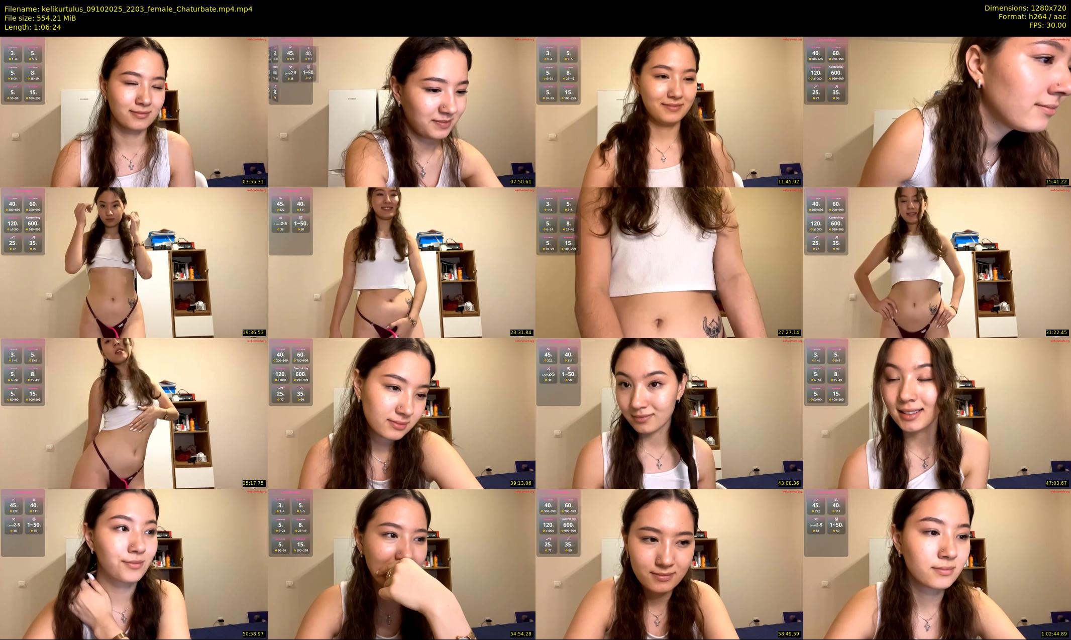 kelikurtulus — 67 minute Chaturbate female cam show recording, 720p, Oct 9, 2025