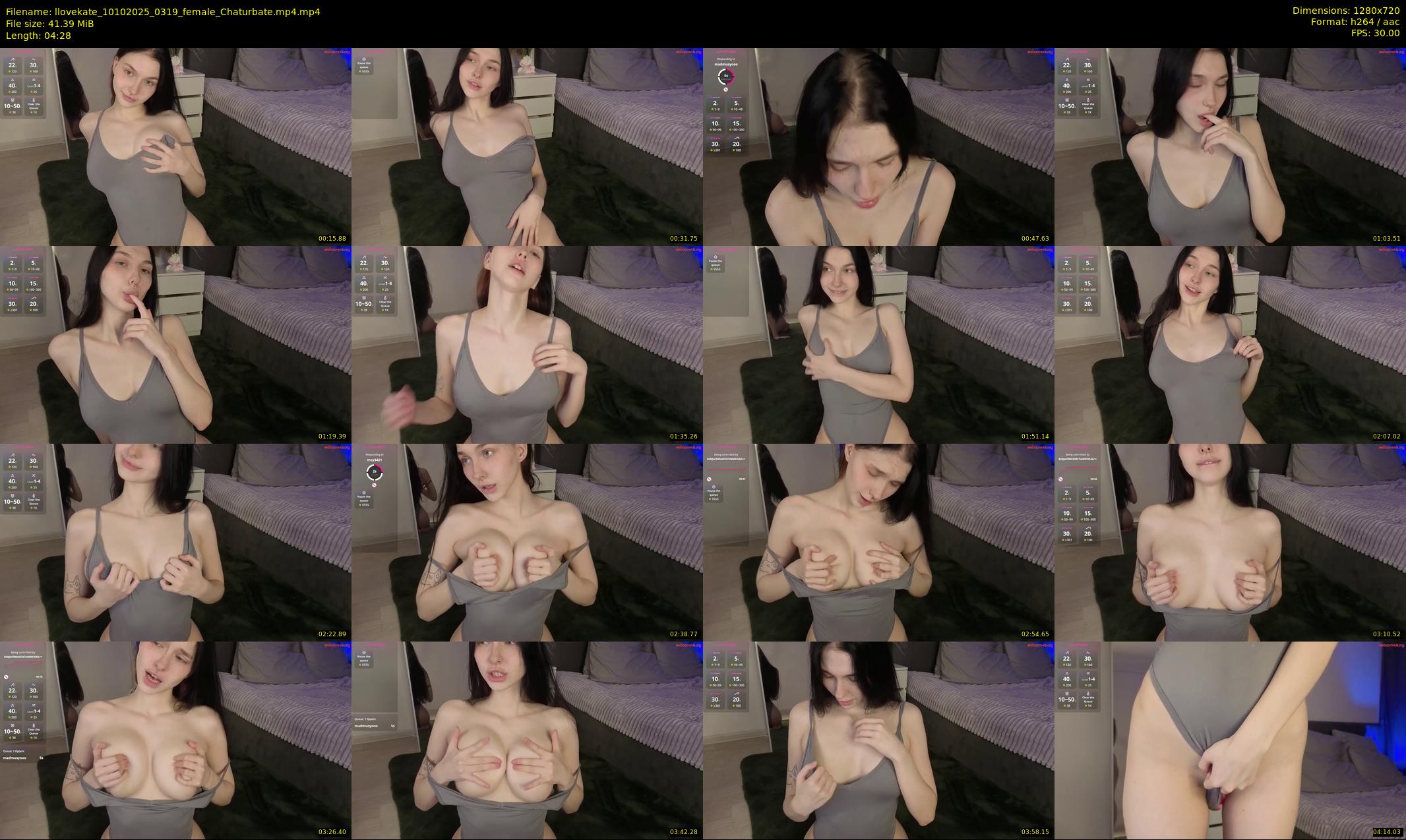 llovekate — 5 minute Chaturbate female cam show recording, 720p, Oct 10, 2025
