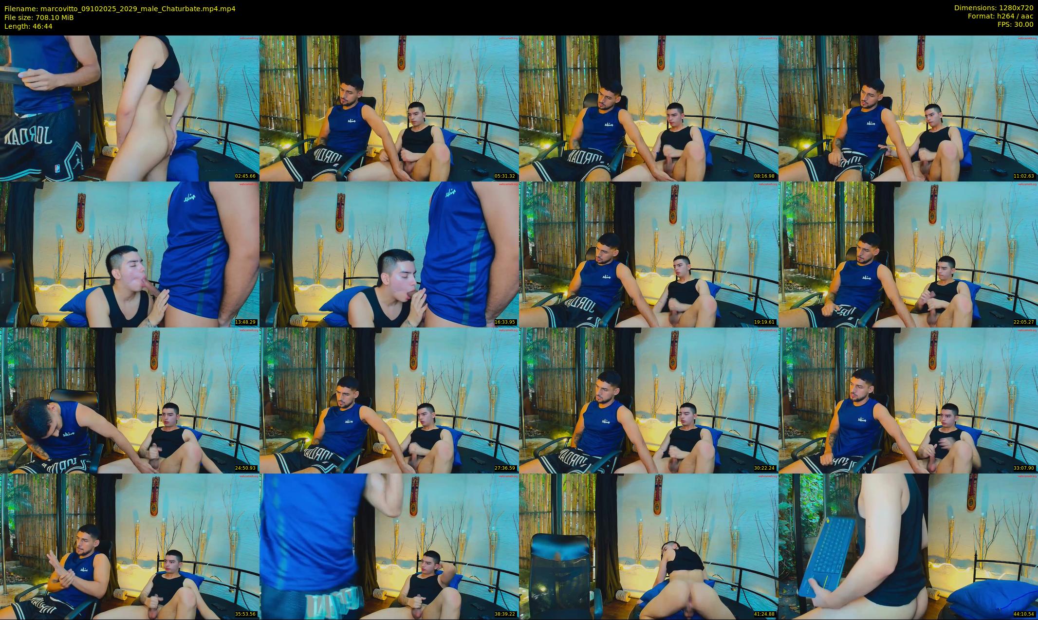 marcovitto — 47 minute Chaturbate couple cam show recording, 720p, Oct 9, 2025