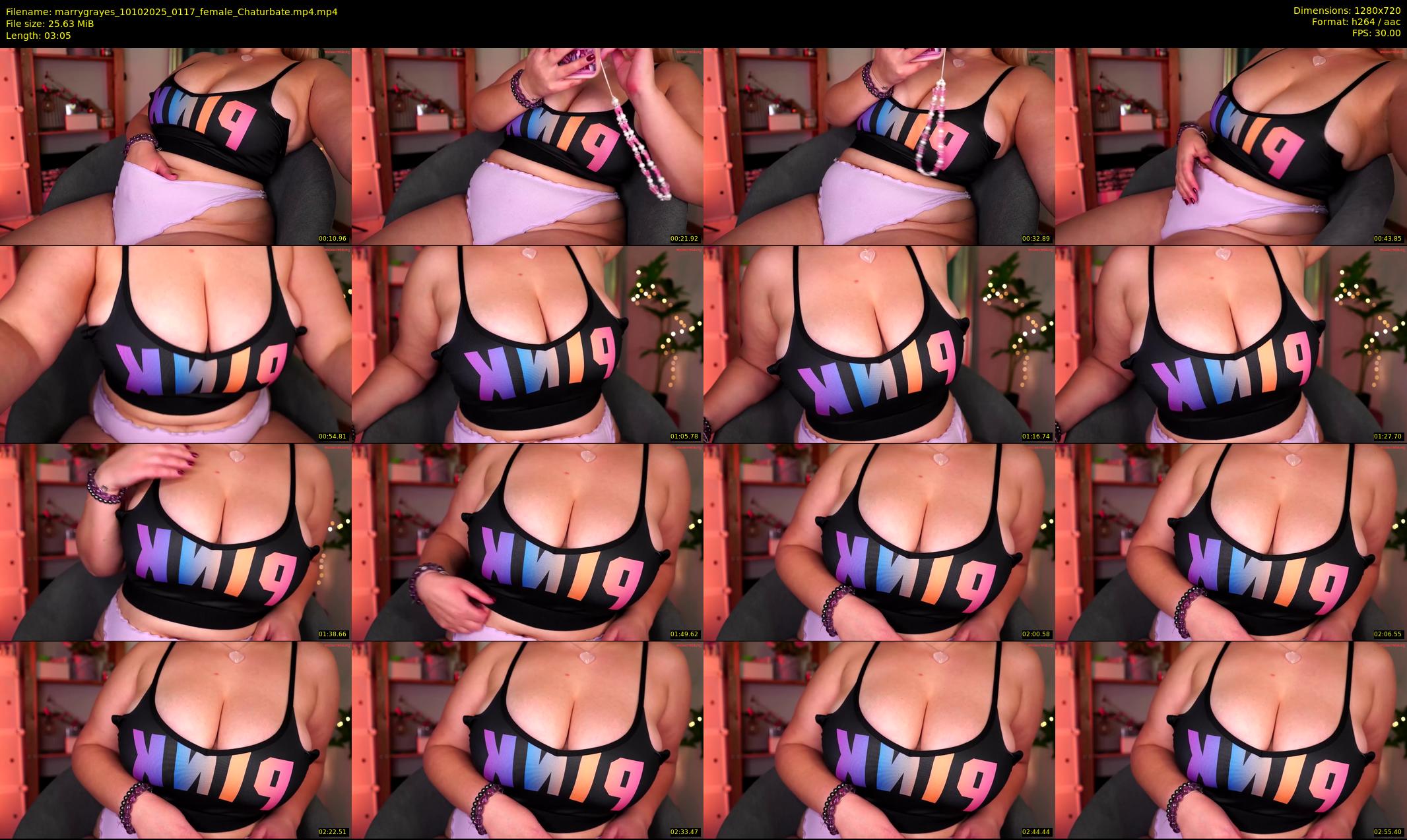 marrygrayes — 4 minute Chaturbate female cam show recording, 720p, Oct 10, 2025