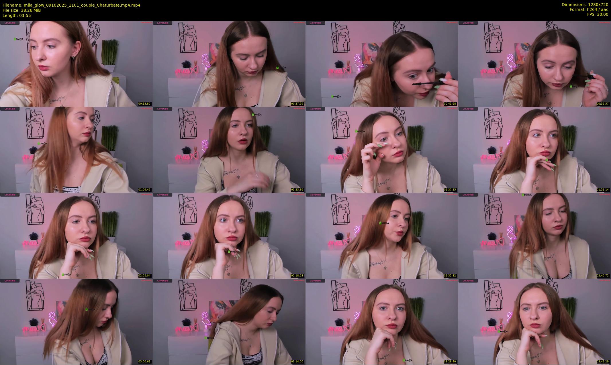 mila_glow — 4 minute Chaturbate female cam show recording, 720p, Oct 9, 2025