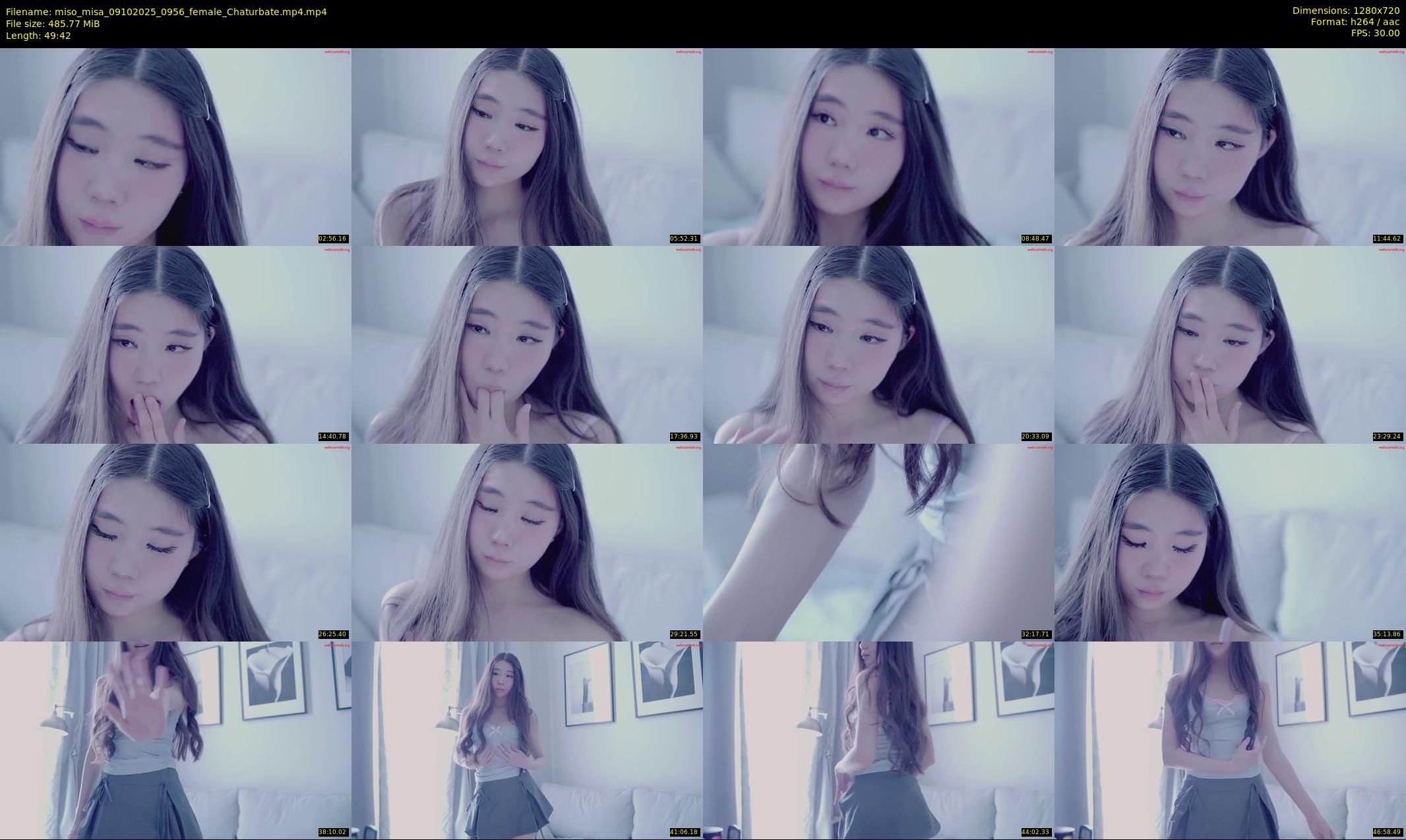 miso_misa — 50 minute Chaturbate female cam show recording, 720p, Oct 9, 2025