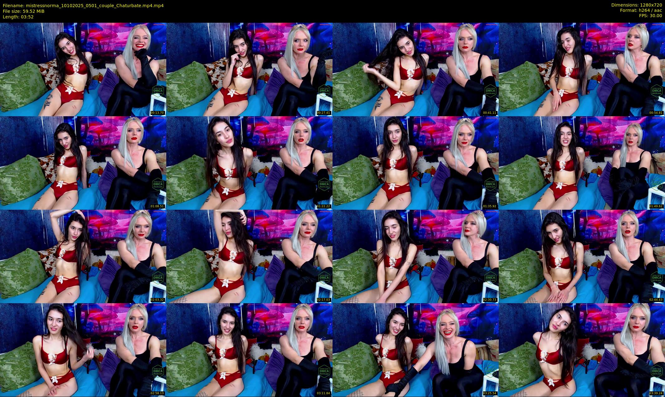 mistressnorma — 4 minute Chaturbate female cam show recording, 720p, Oct 10, 2025