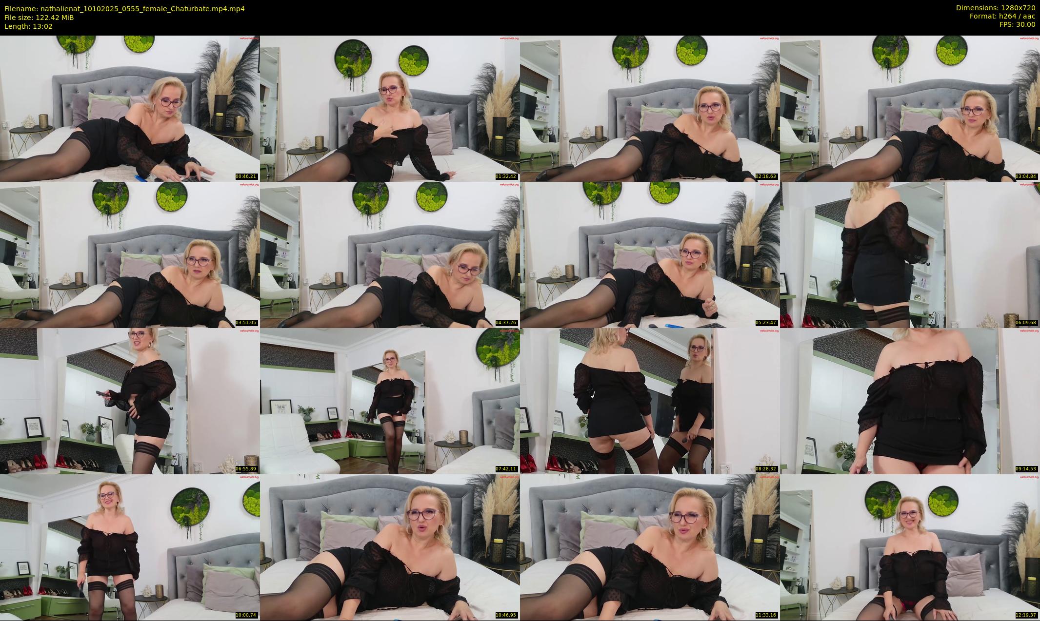 nathalienat — 14 minute Chaturbate female cam show recording, 720p, Oct 10, 2025