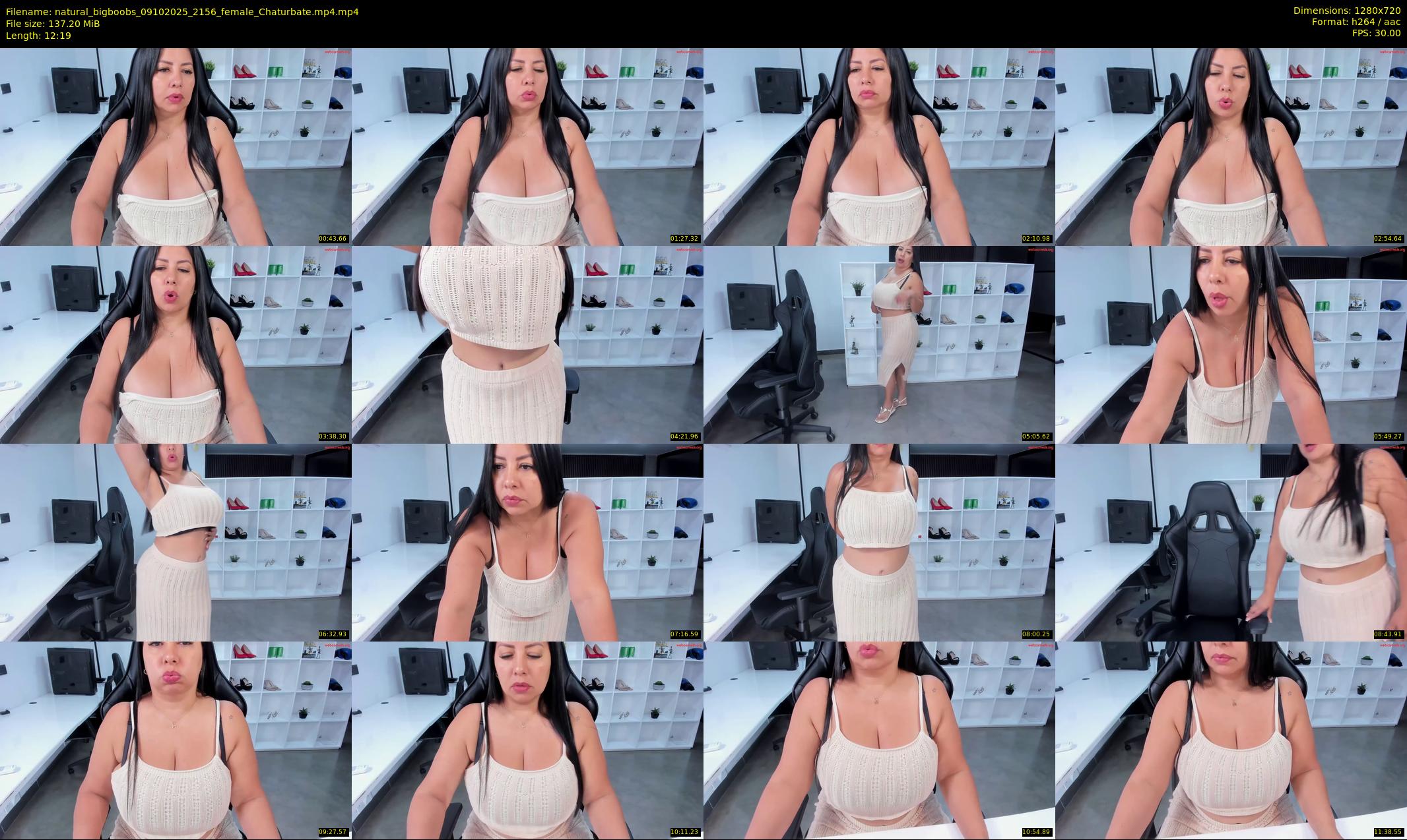 natural_bigboobs — 13 minute Chaturbate female cam show recording, 720p, Oct 9, 2025