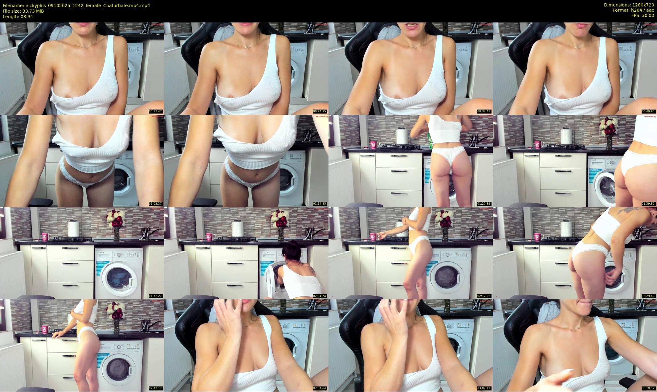 nickyplus — 4 minute Chaturbate couple cam show recording, 720p, Oct 9, 2025