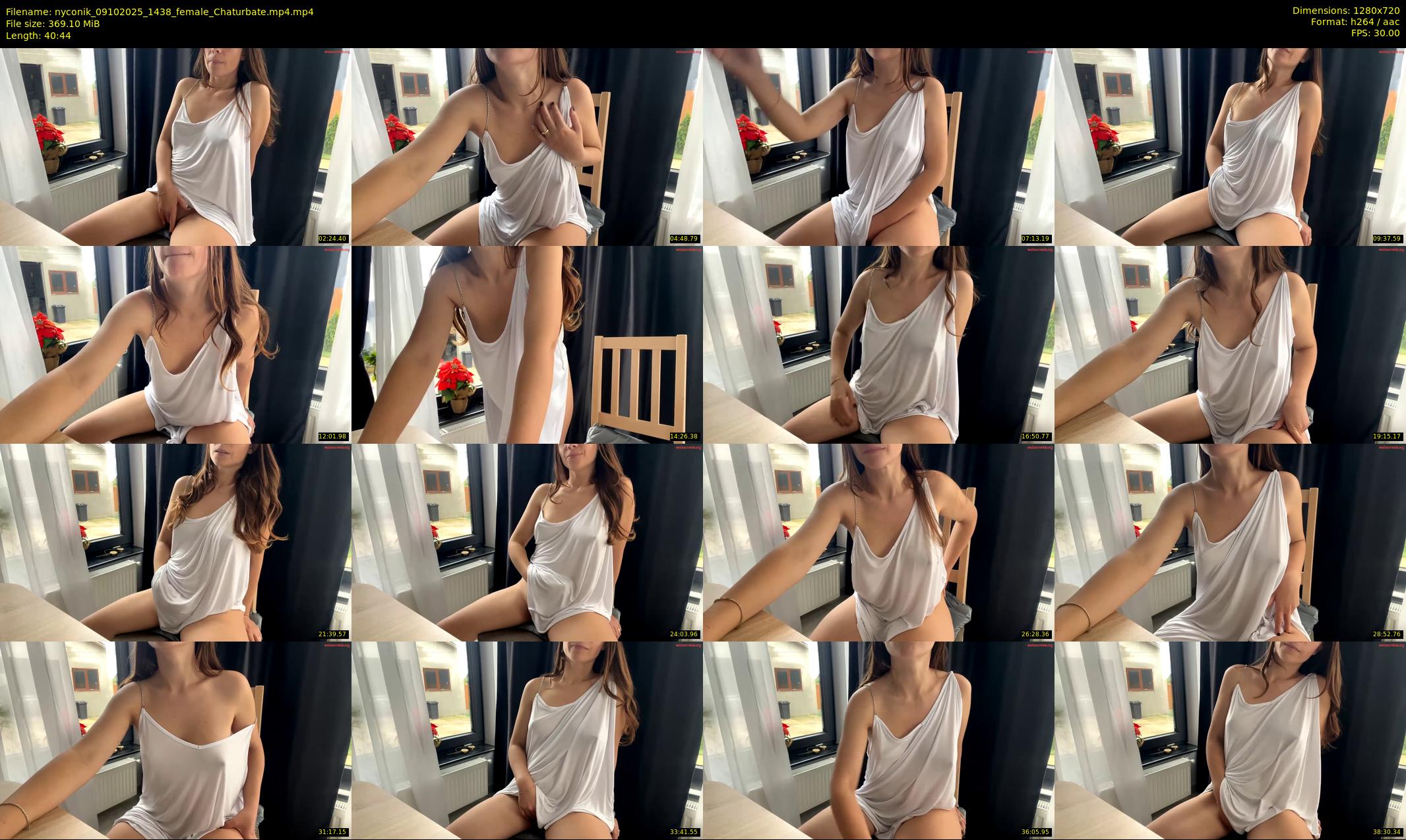 nyconik — 41 minute Chaturbate female cam show recording, 720p, Oct 9, 2025
