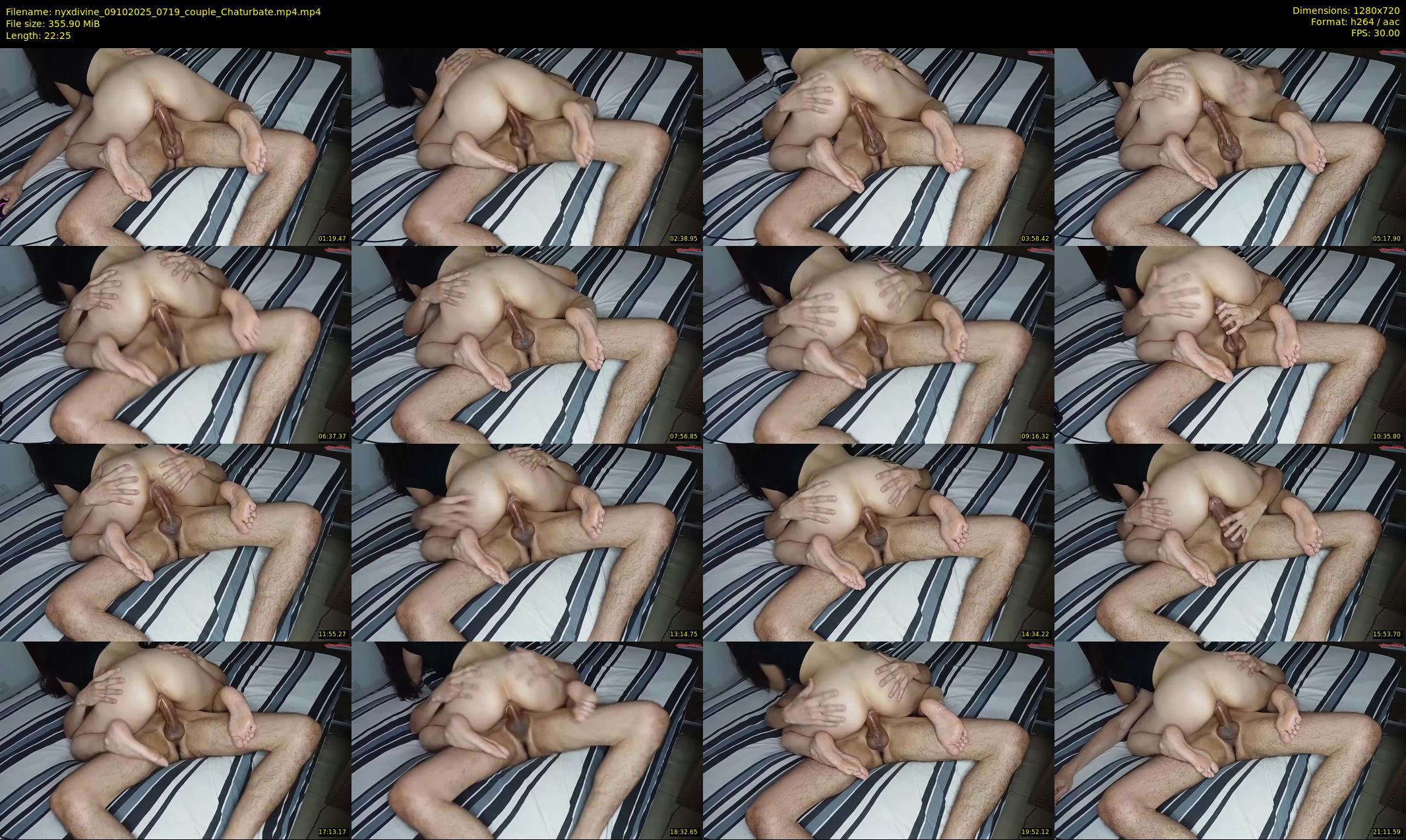 nyxdivine — 23 minute Chaturbate couple cam show recording, 720p, Oct 9, 2025