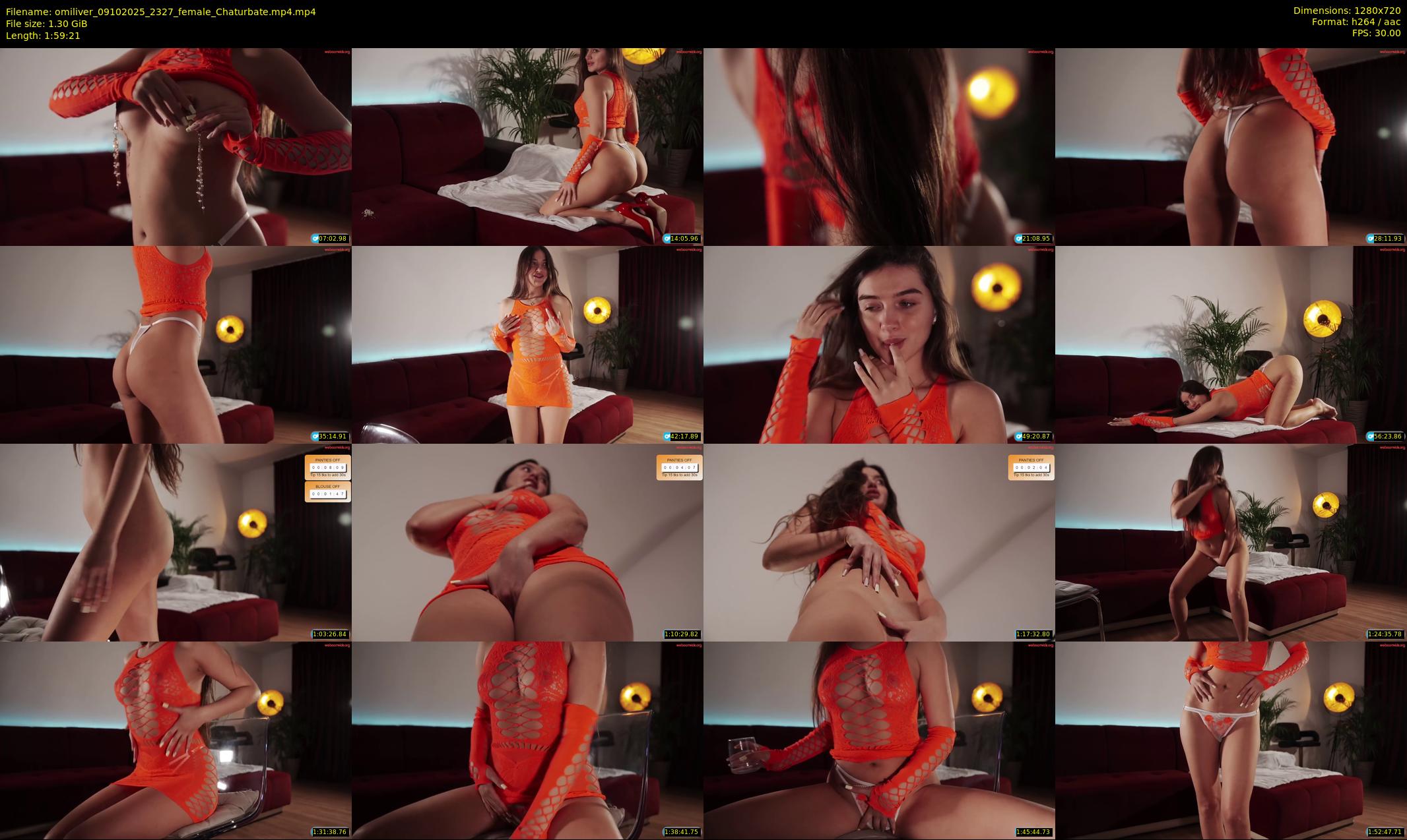 omiliver — 120 minute Chaturbate female cam show recording, 720p, Oct 9, 2025