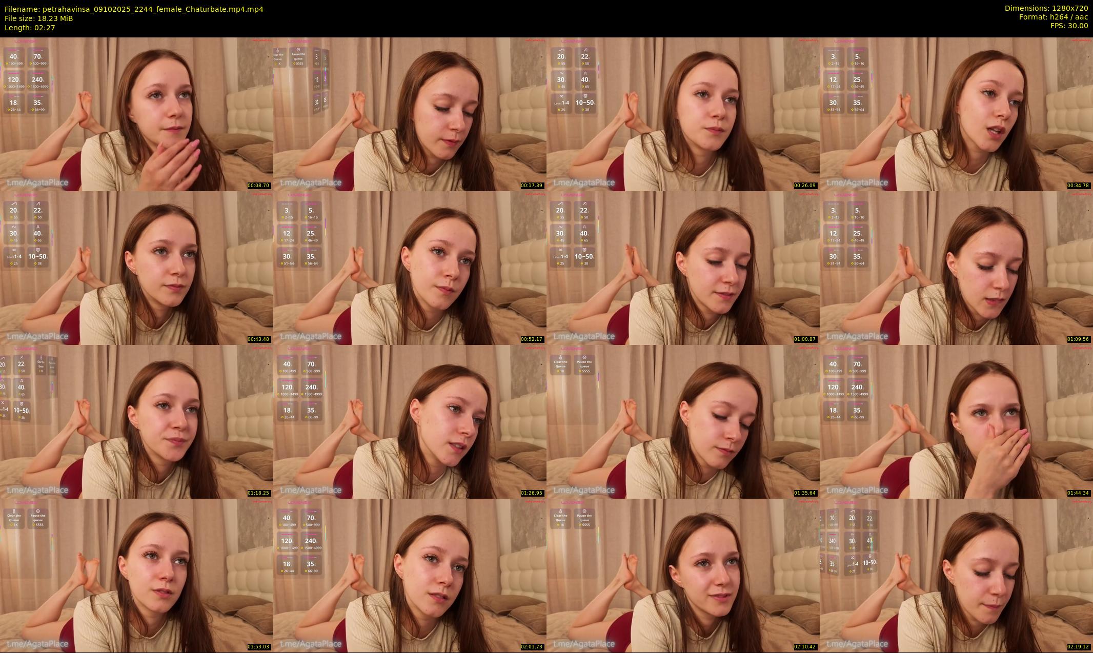 petrahavinsa — 3 minute Chaturbate female cam show recording, 720p, Oct 9, 2025