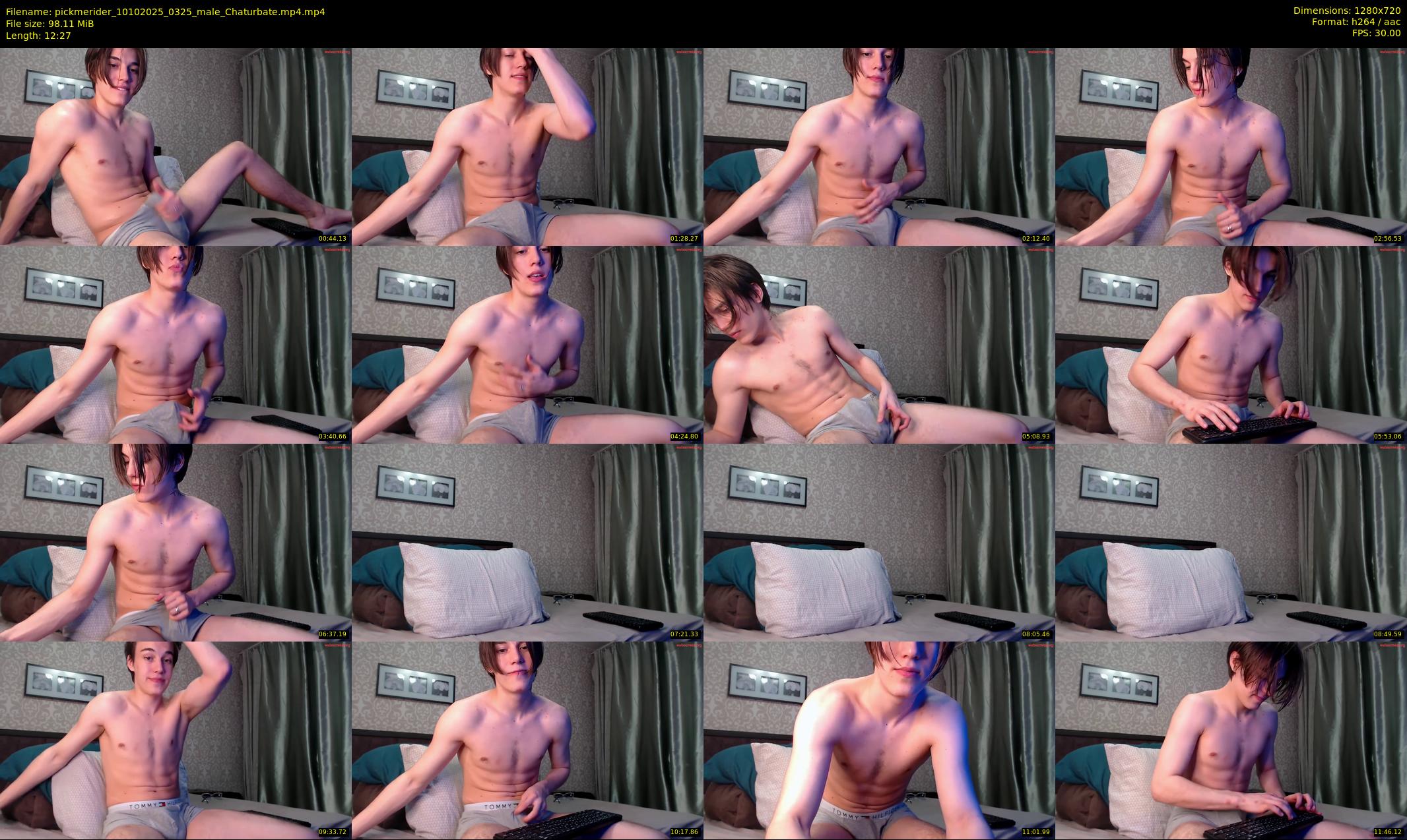 pickmerider — 13 minute Chaturbate male cam show recording, 720p, Oct 10, 2025