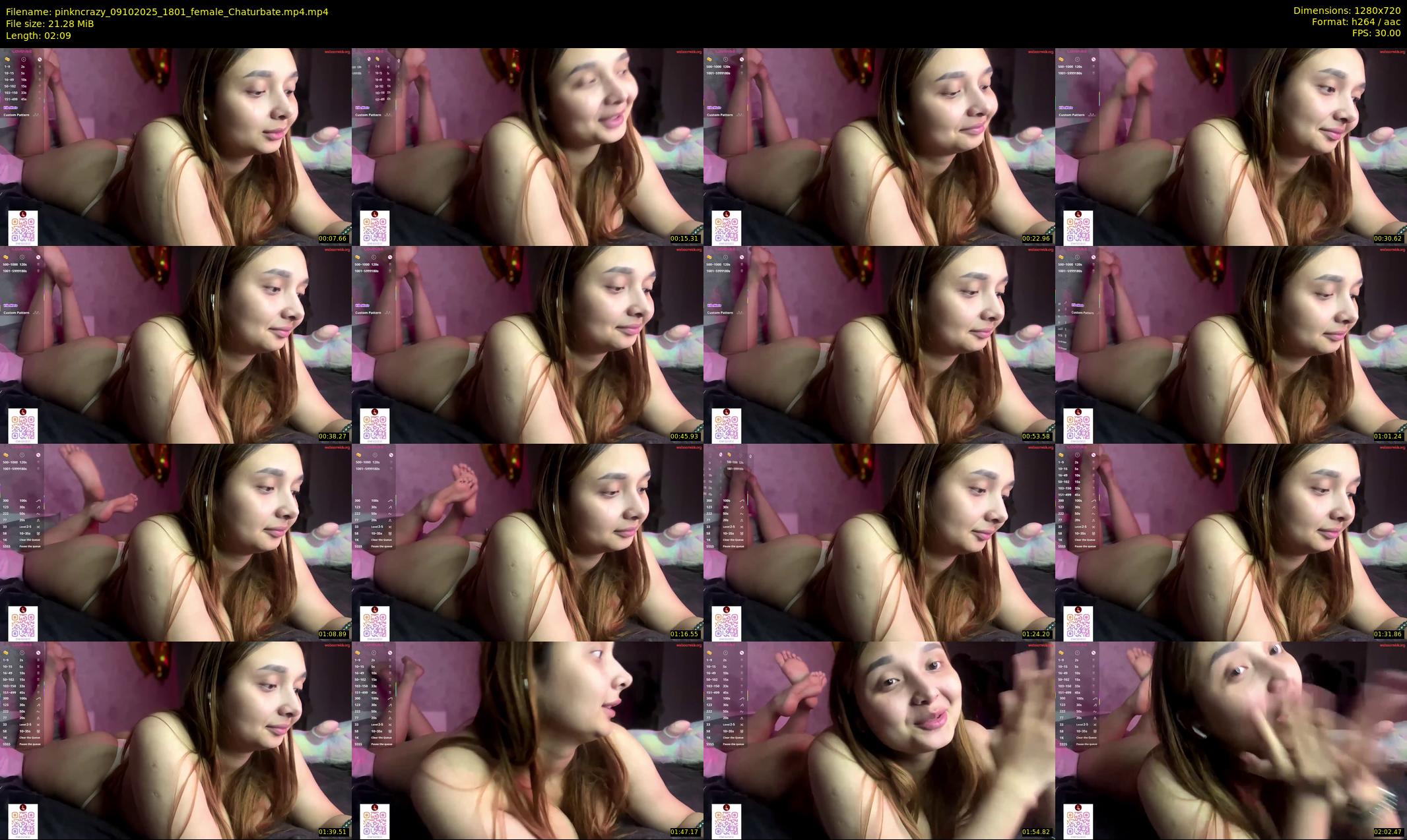 pinkncrazy — 3 minute Chaturbate female cam show recording, 720p, Oct 9, 2025