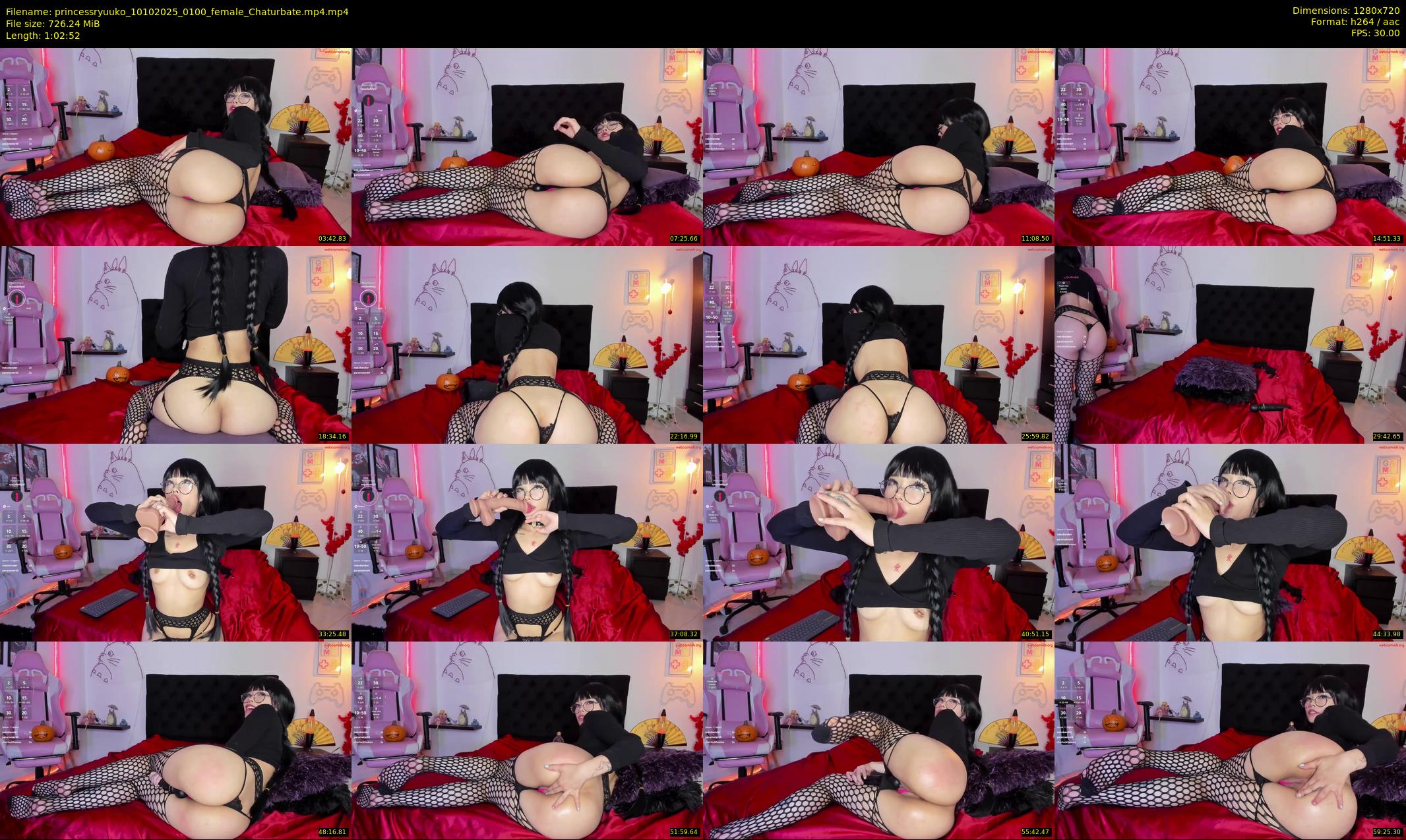 princessryuuko — 63 minute Chaturbate female cam show recording, 720p, Oct 10, 2025