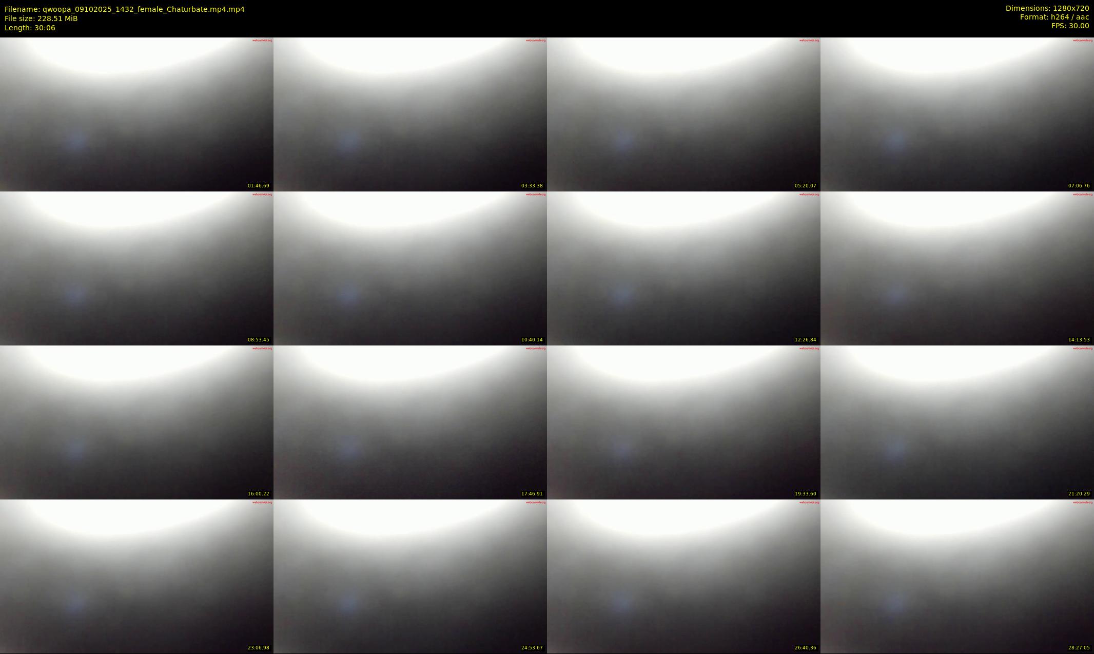 qwoopa — 31 minute Chaturbate female cam show recording, 720p, Oct 9, 2025